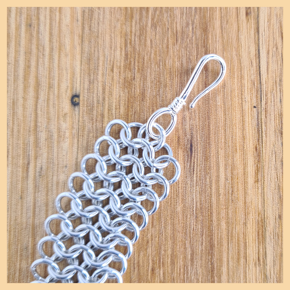 Chainmaille European 4 in 1 Weave Bracelet