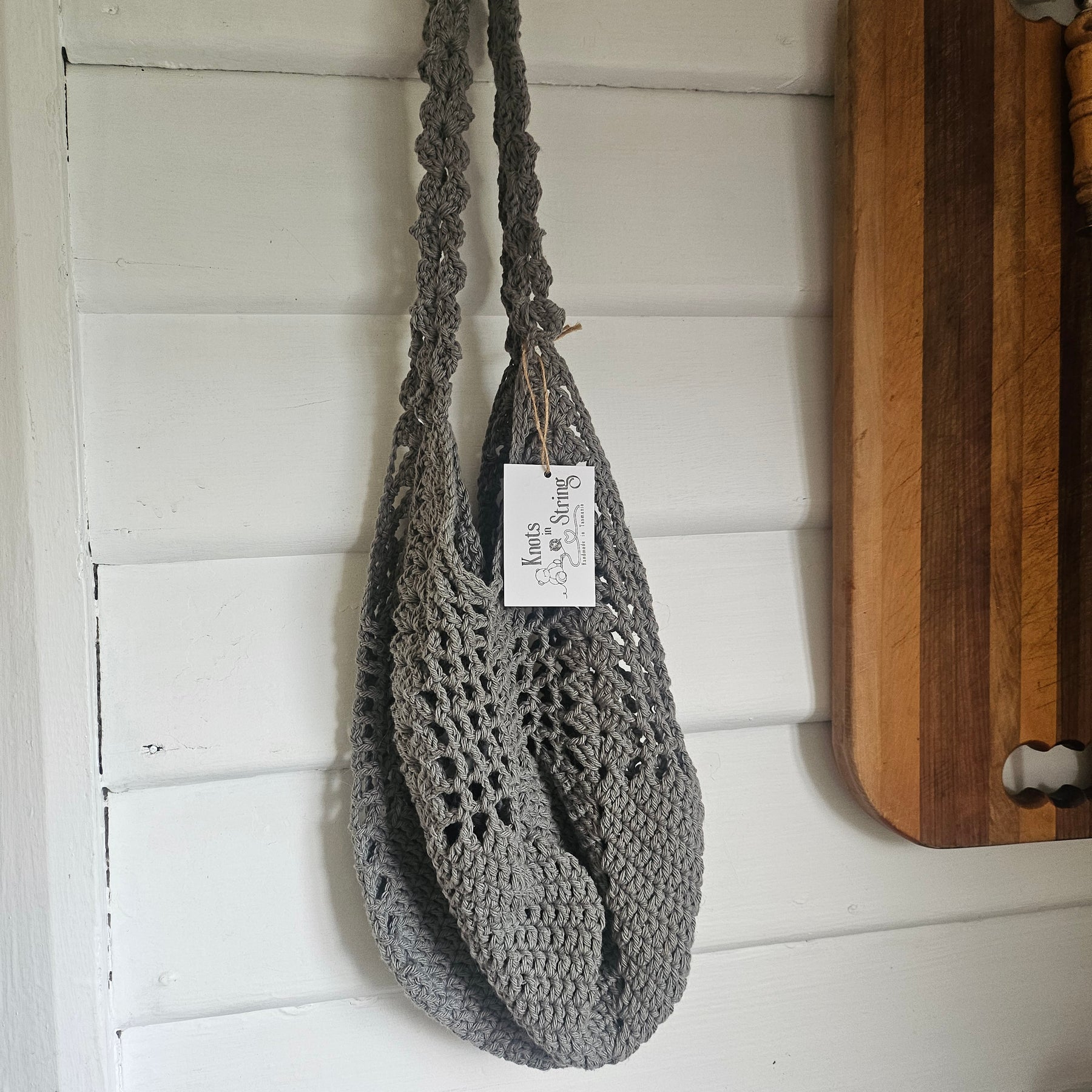 Farmhouse Crochet Market Bag
