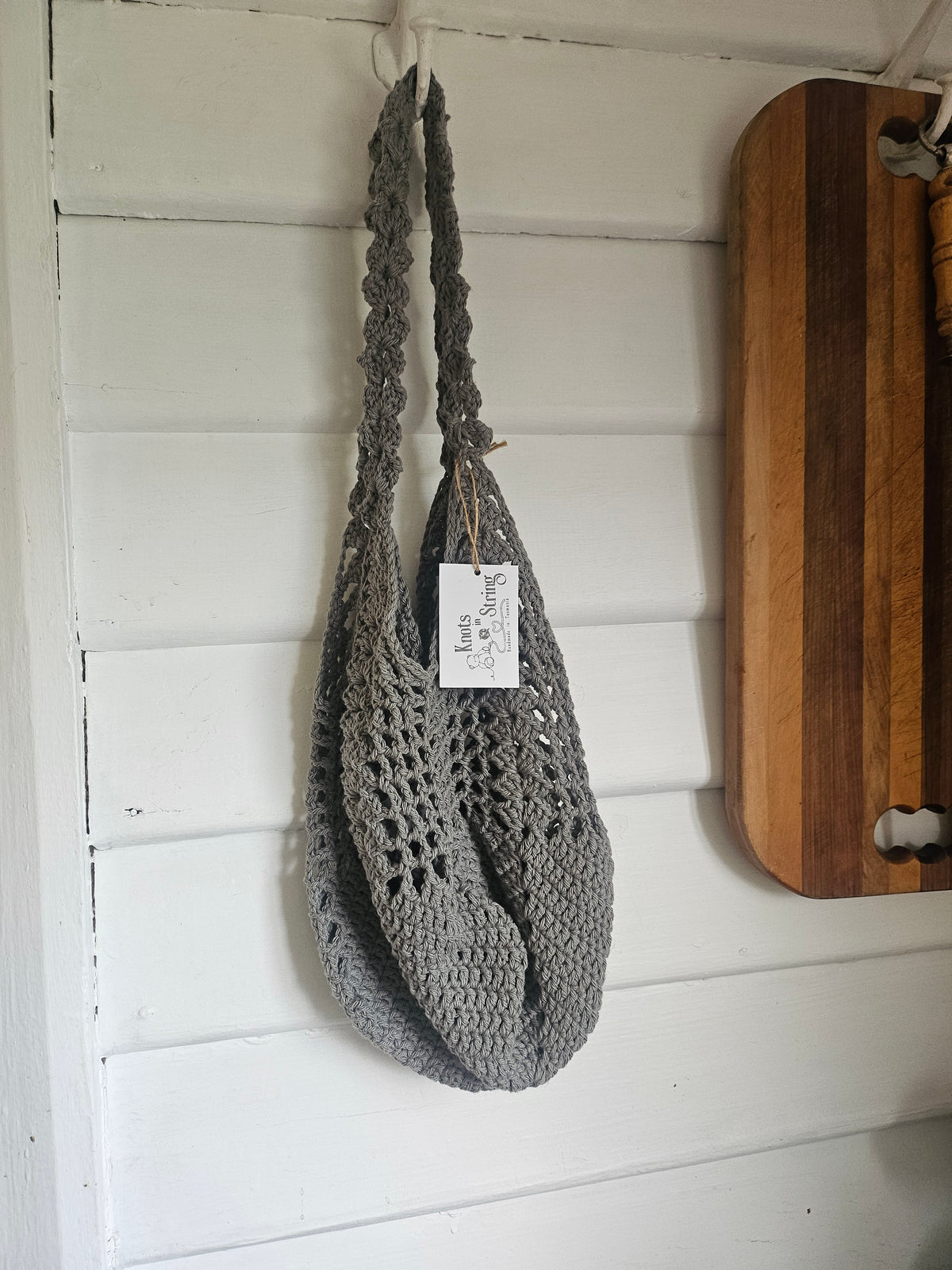 Farmhouse Crochet Market Bag