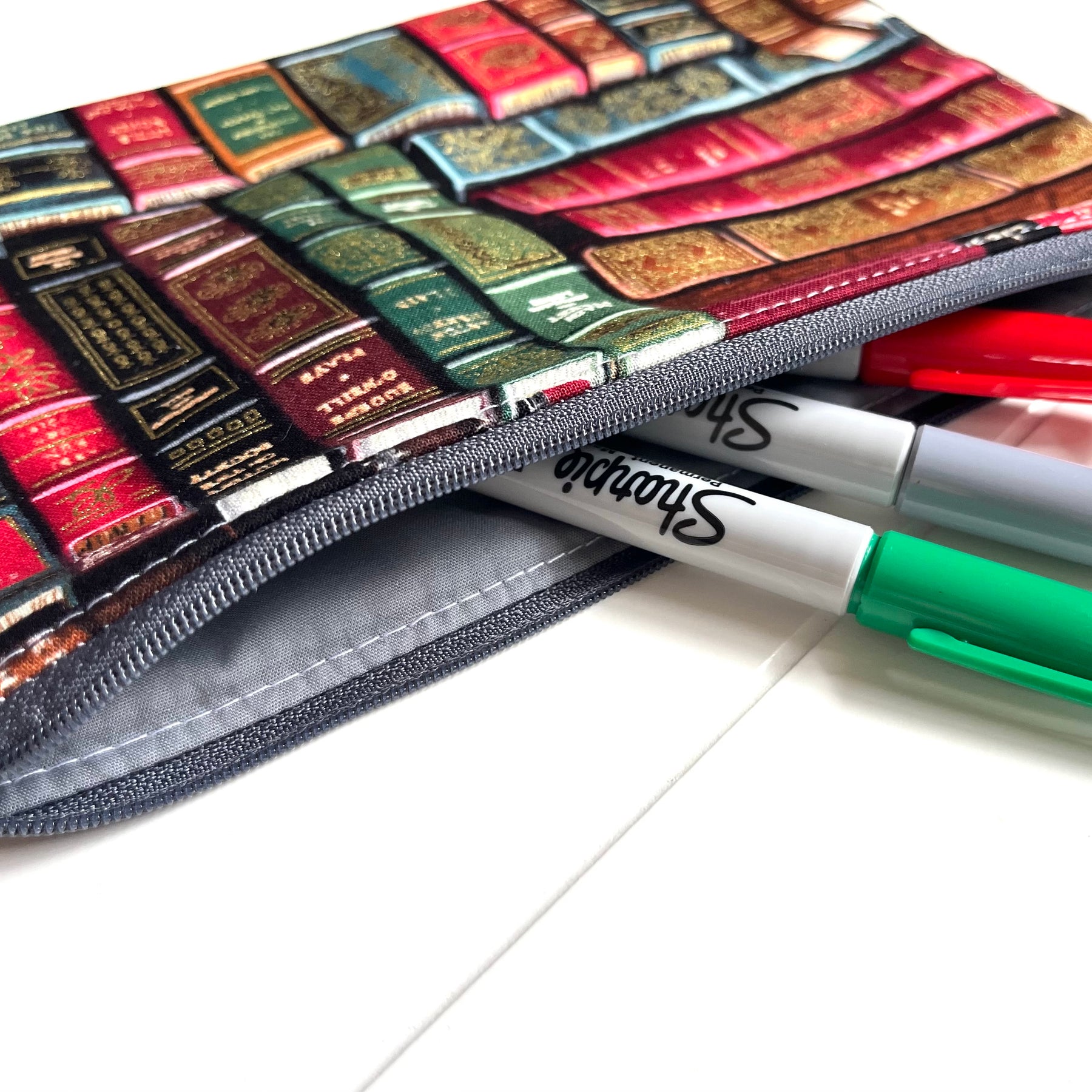 Antique books pencil case