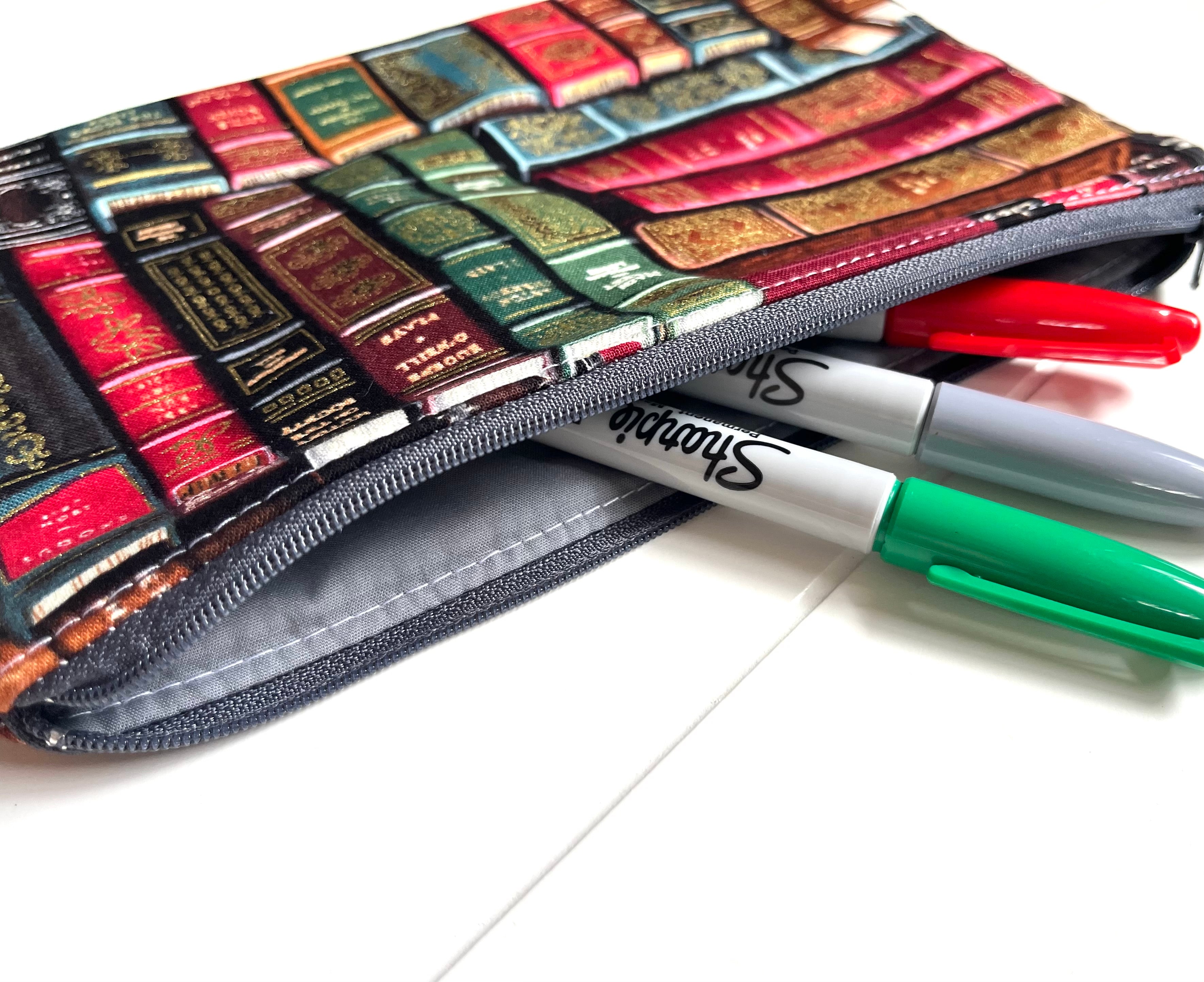 Antique books pencil case