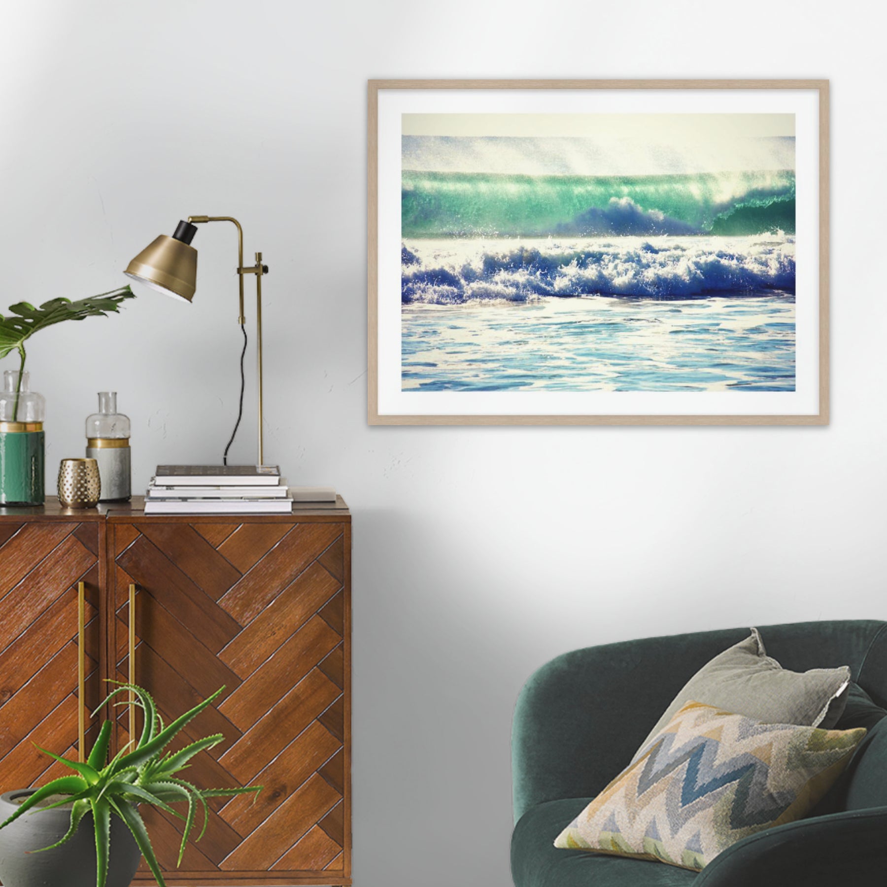 Queensland Ocean Wave Wall Art