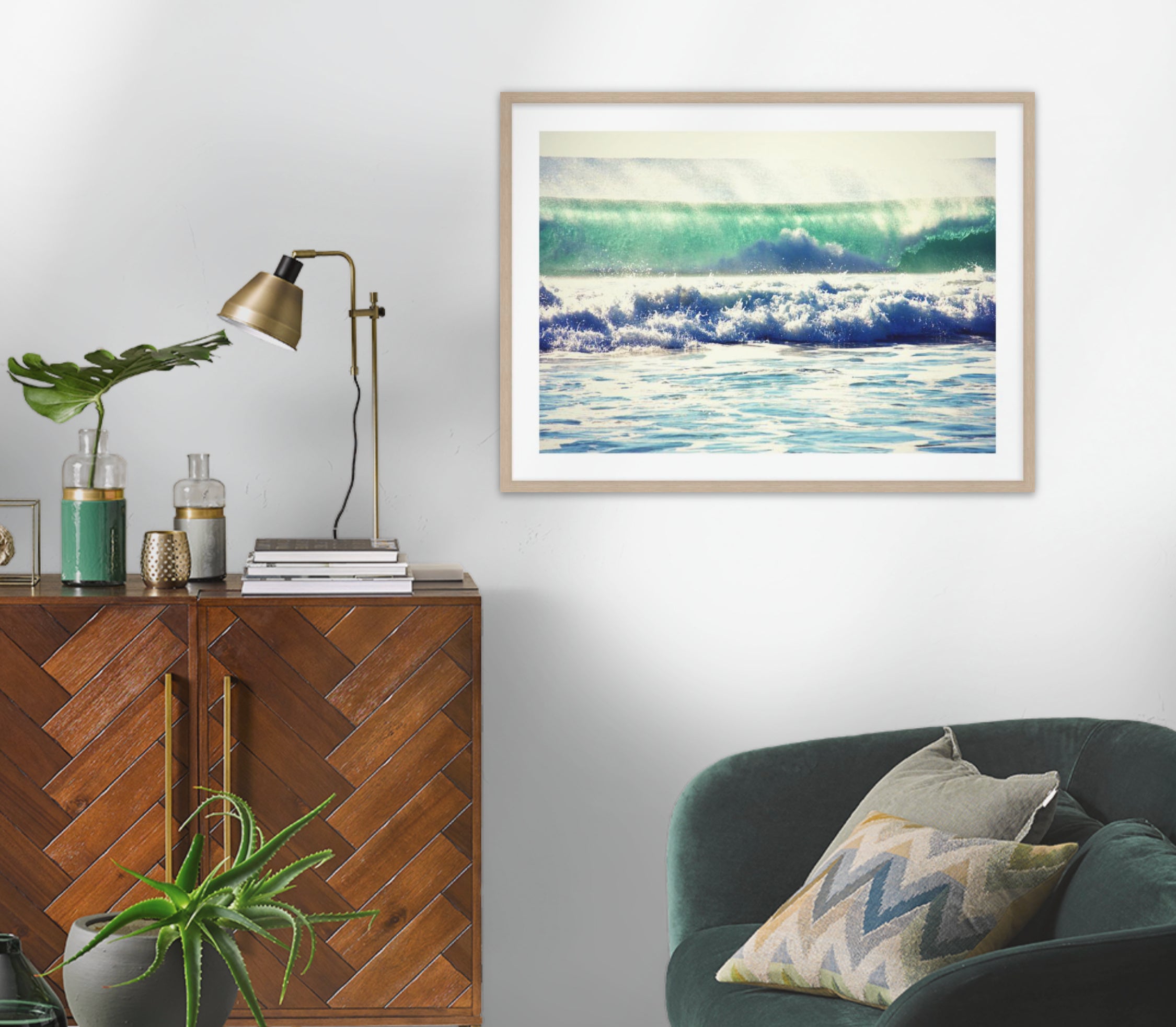 Queensland Ocean Wave Wall Art