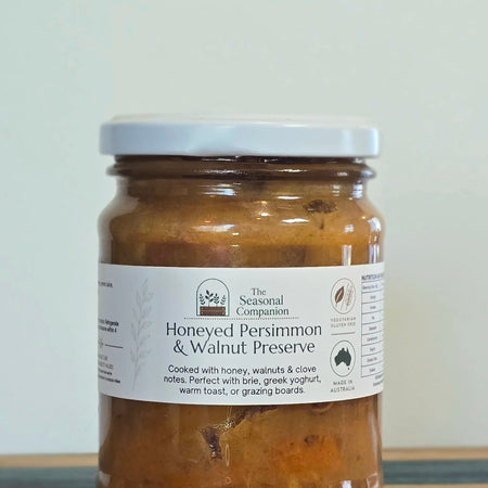 Honeyed Persimmon & Walnut Preserve