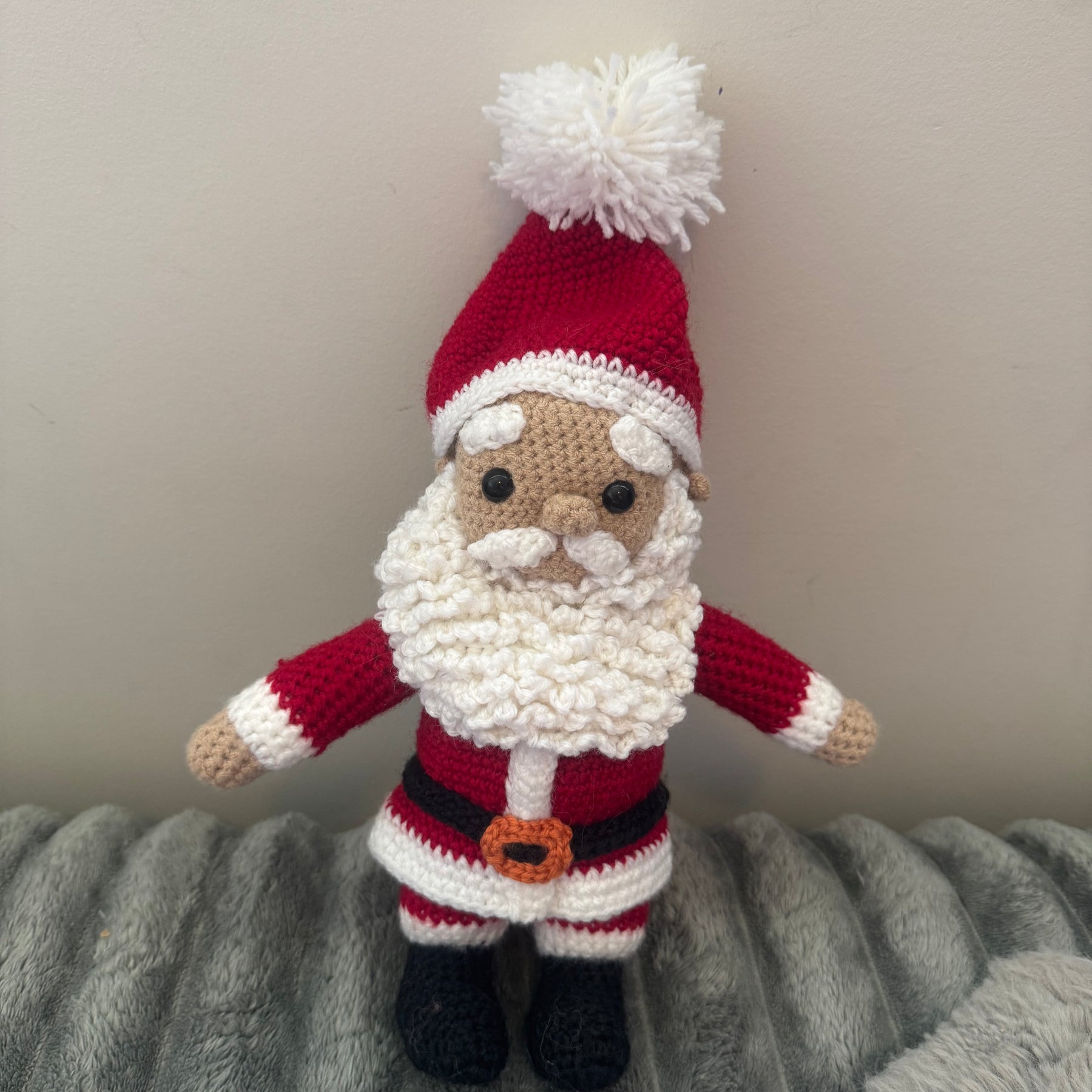 Hand Crochet Santa Claus Amigurumi Christmas Decor