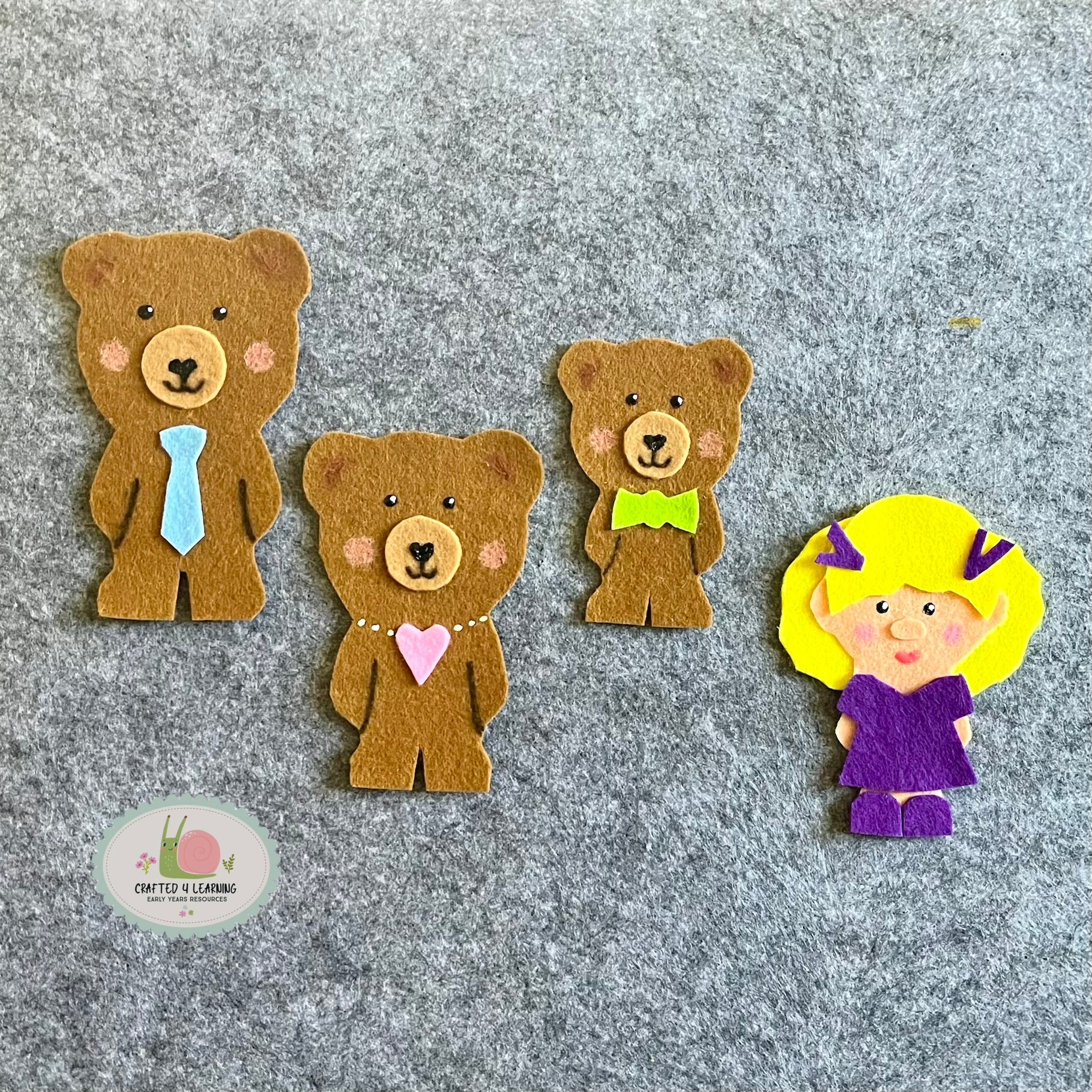 Goldilocks Felt Board Set
