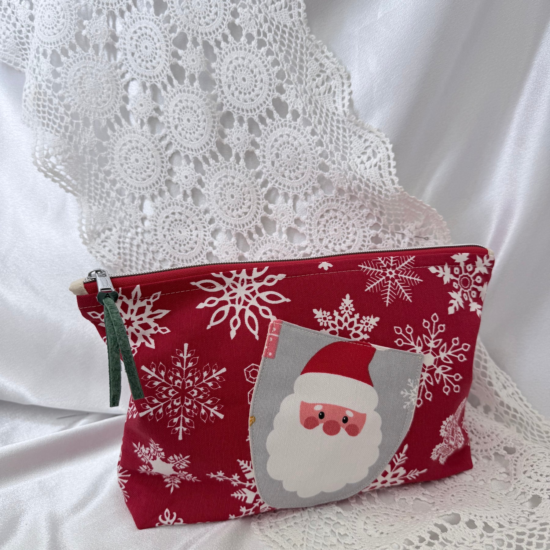 Christmas zippered gift bags