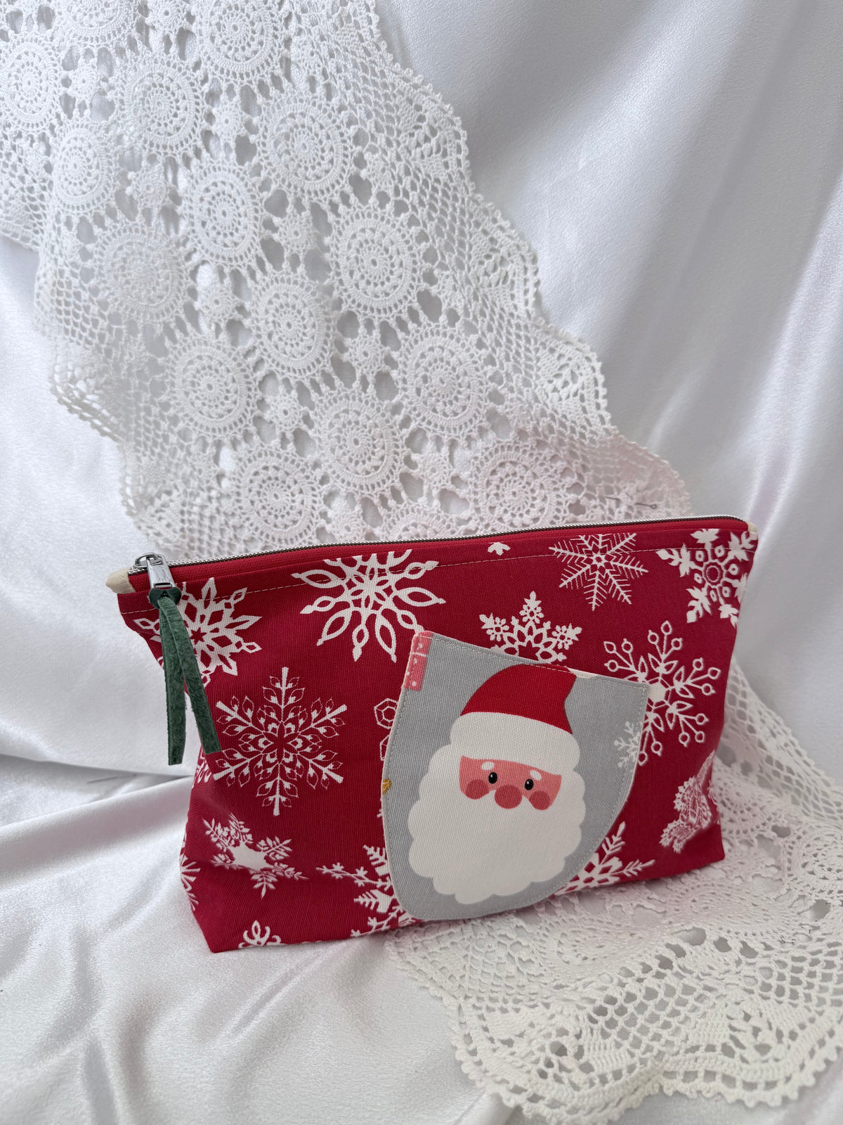 Christmas zippered gift bags