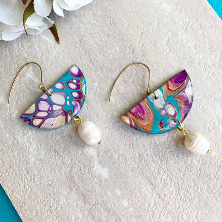 Artisan Unique Colourful Lightweight Earrings