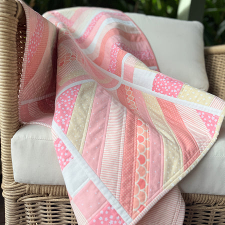 Pink Dreams Reversible Baby/Lap quilt