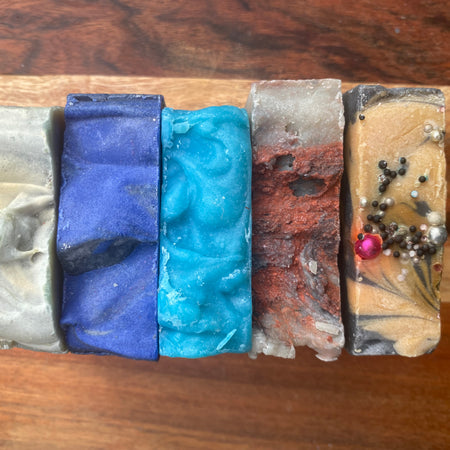 Five Cold Process Soap Bundle - Masculine range