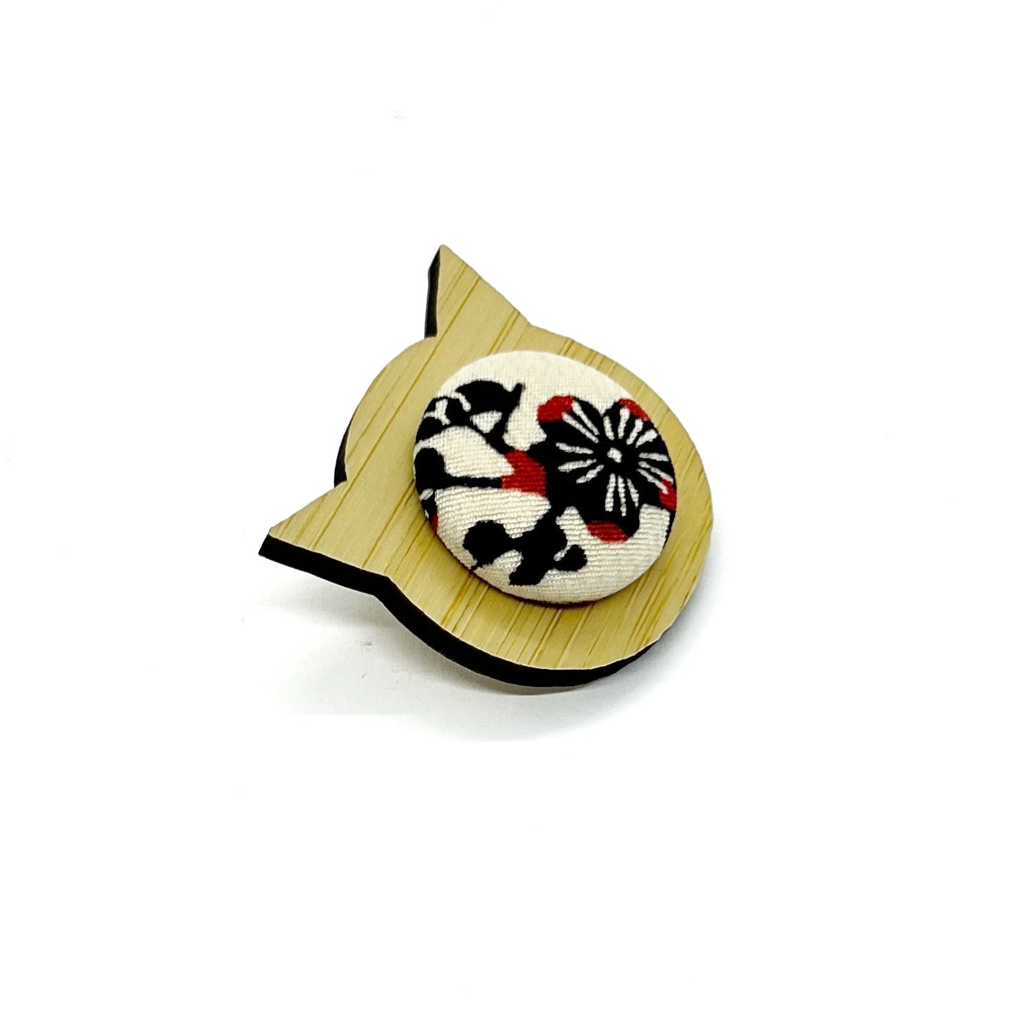 Kimono Cat Brooch