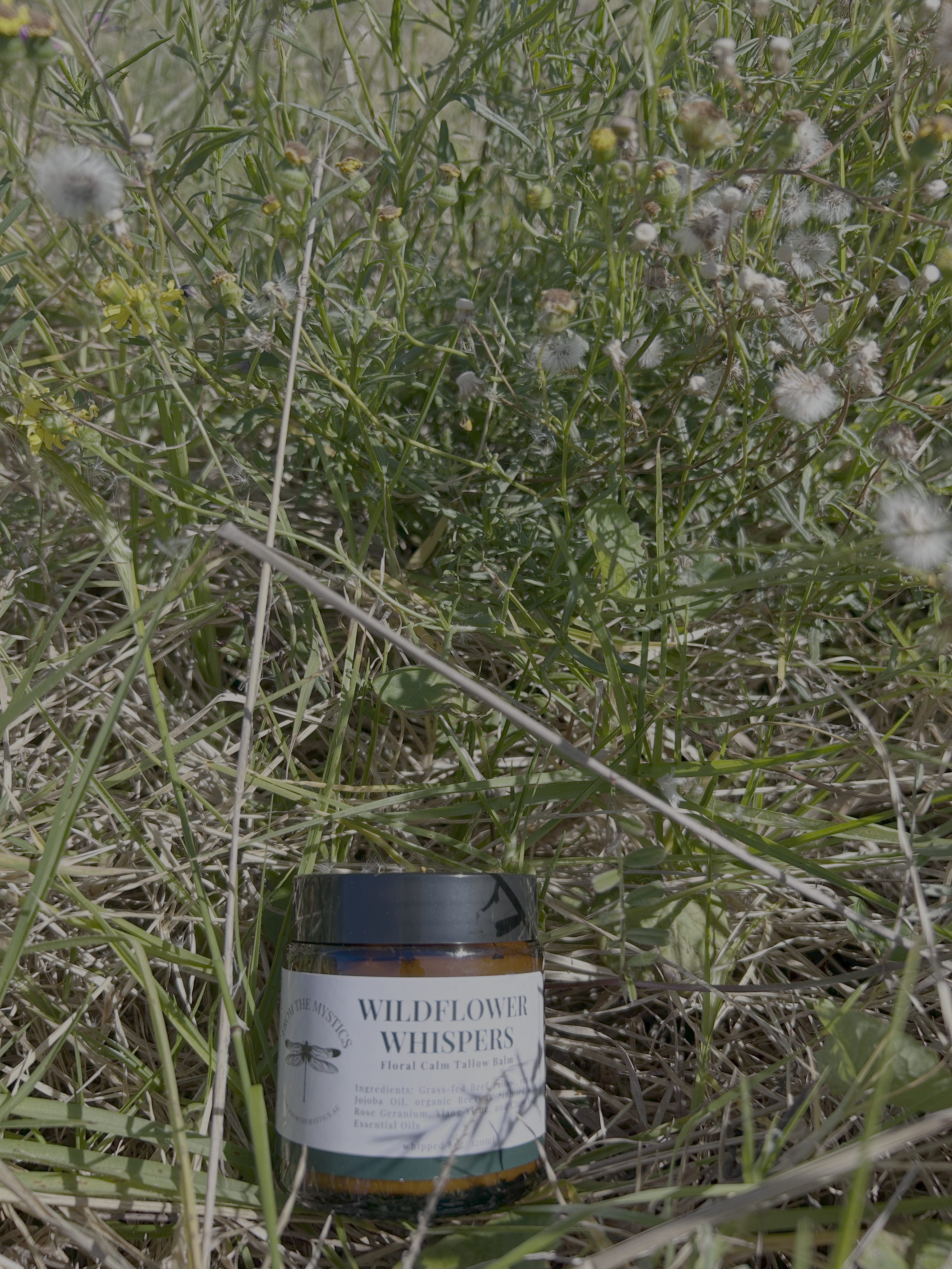 Wildflower Whispers Tallow Balm – Floral Calm I 80g