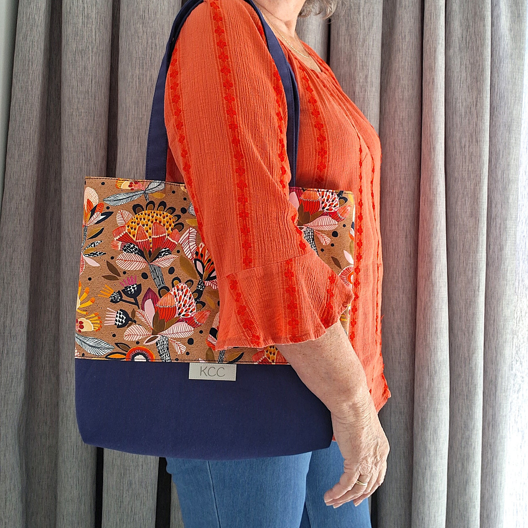 Protea Passion - Medium Sized Tote Bag