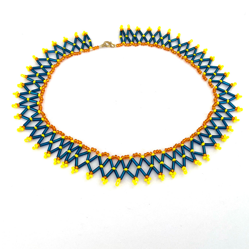Necklace Egyptian Beaded