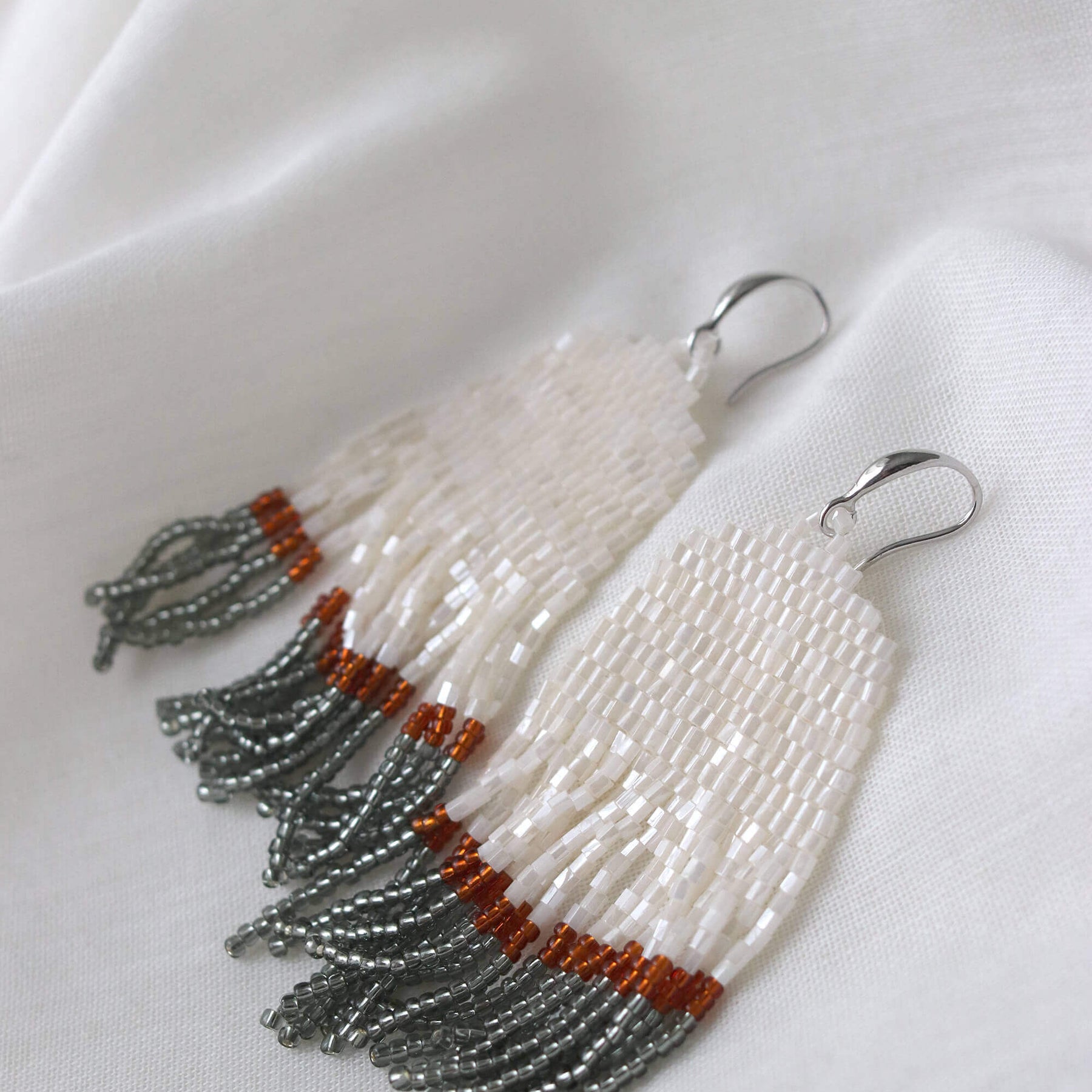 Moonlit Accents Beaded Earrings
