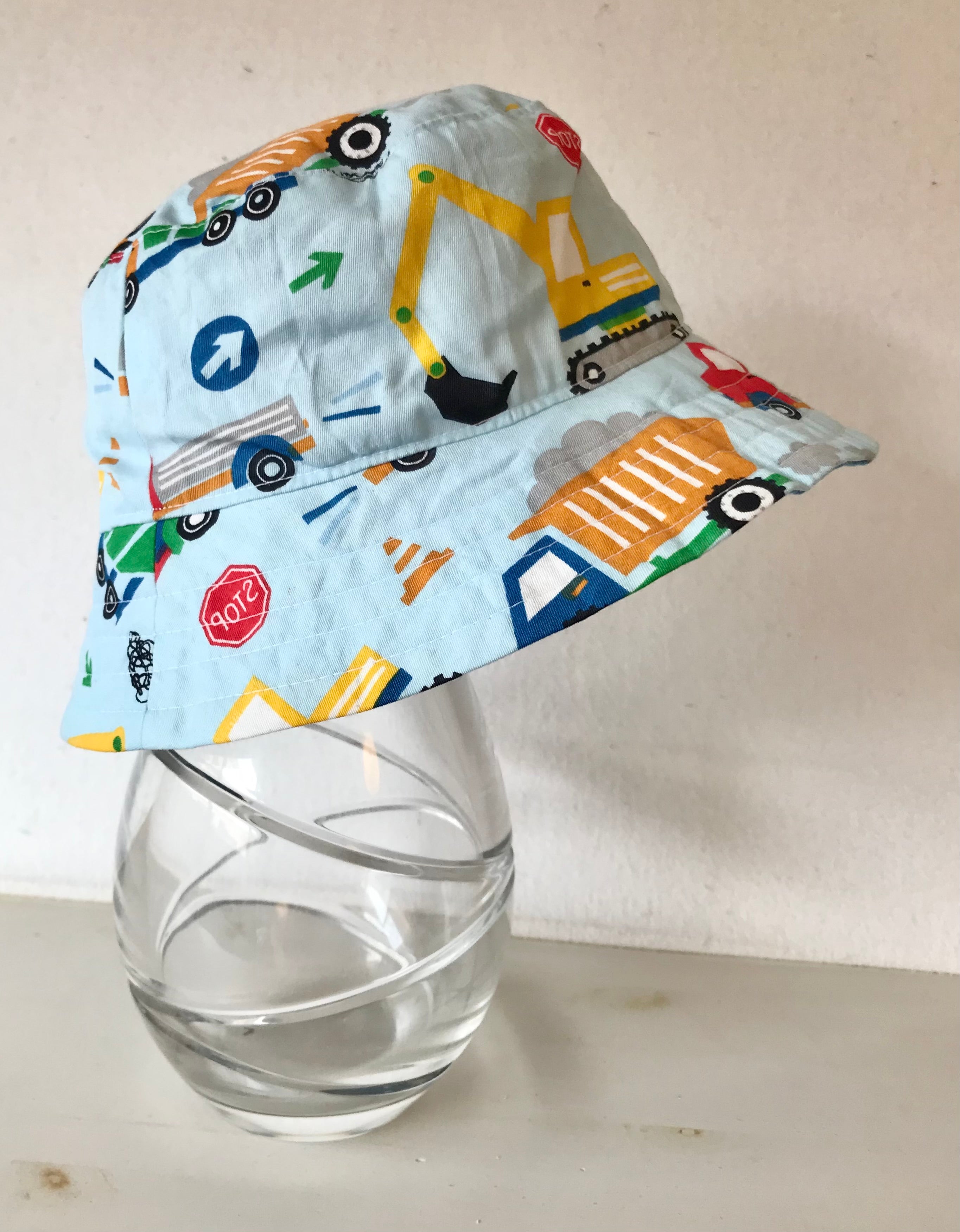 Ready to post- Large size regular brim hats with chin strap- reduced price