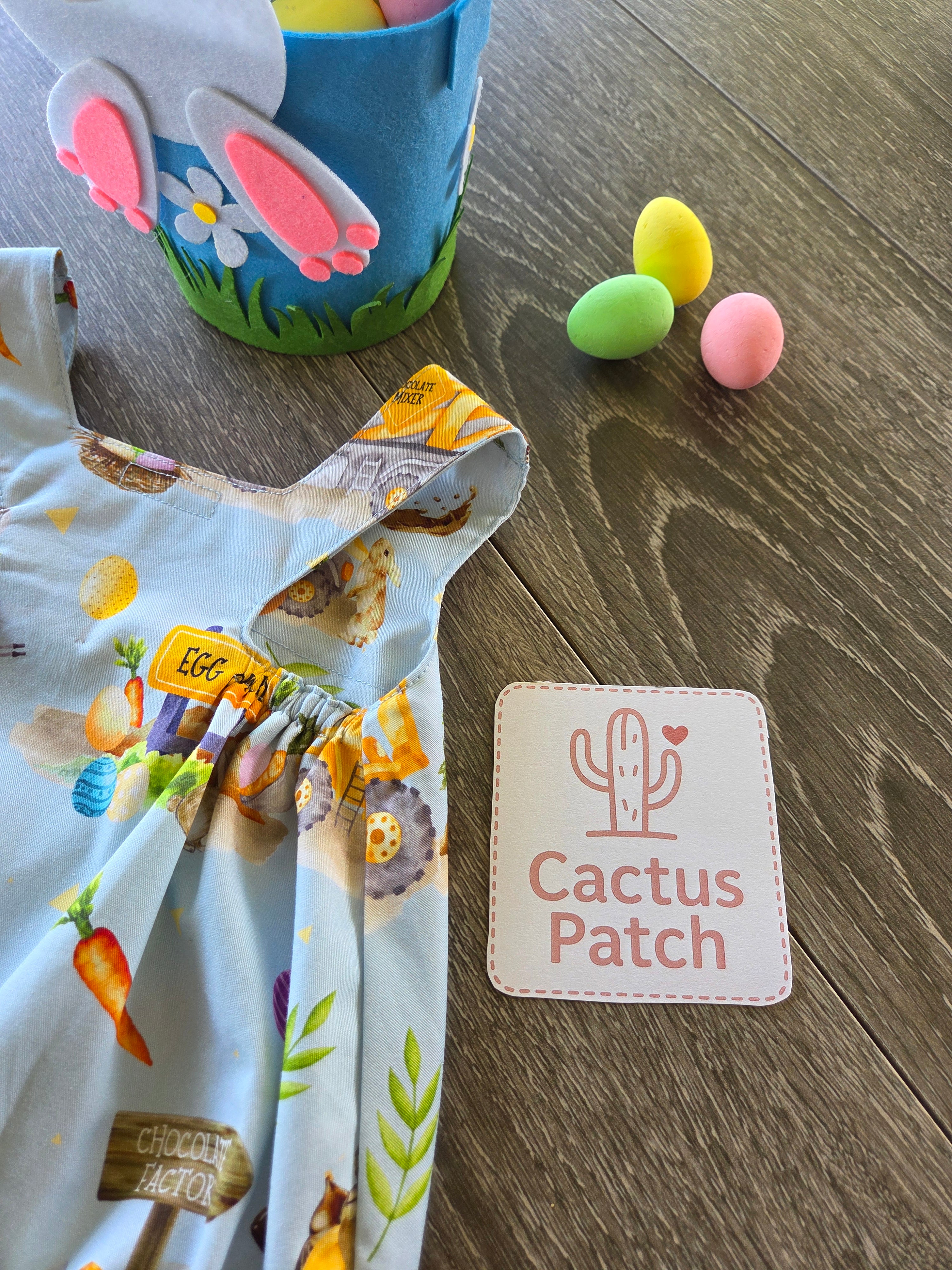 "Egg Quarry Crew" Easter Bubble Romper - 0-3 Months