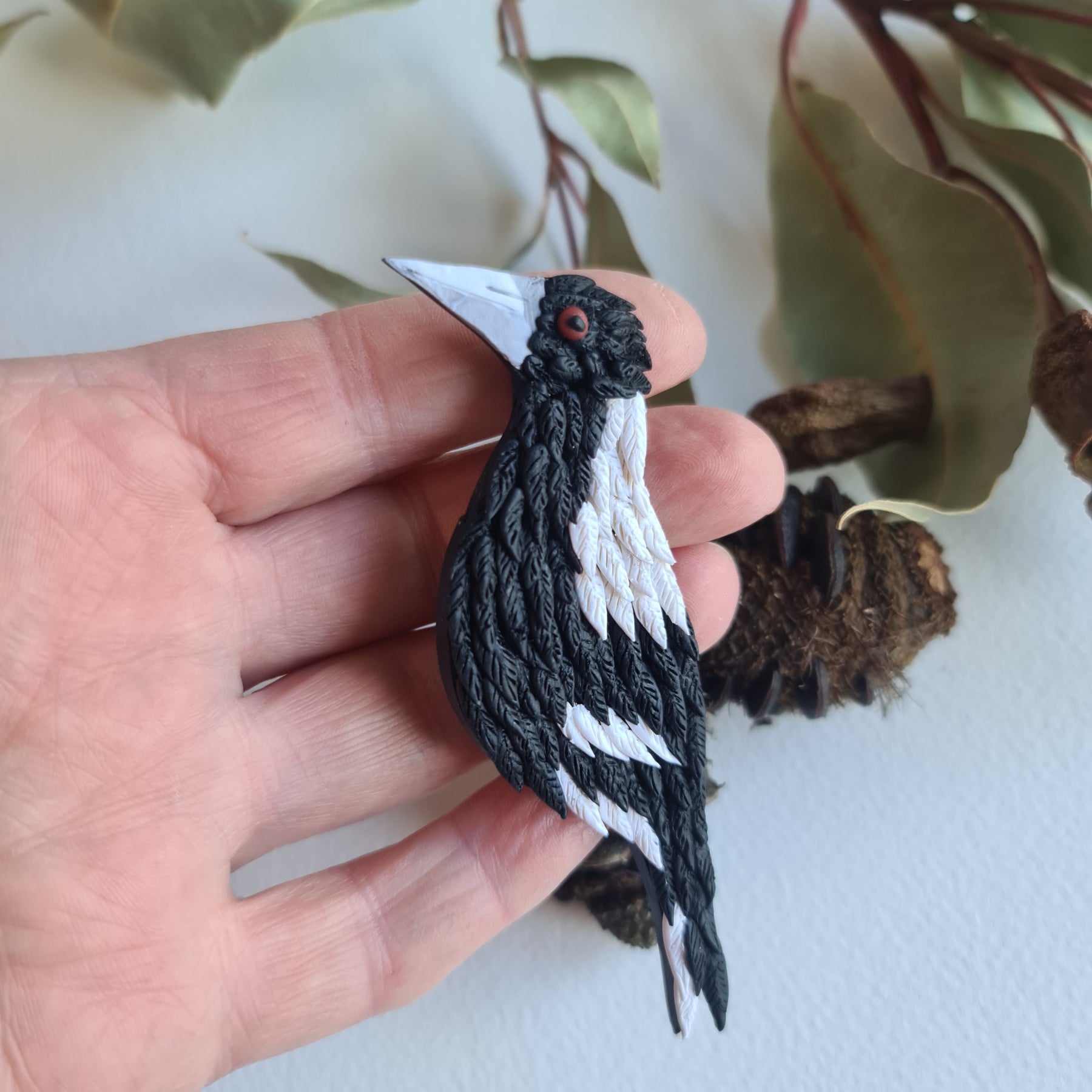 Bag Charms or Keyring (kookaburra, swift parrot, magpie)