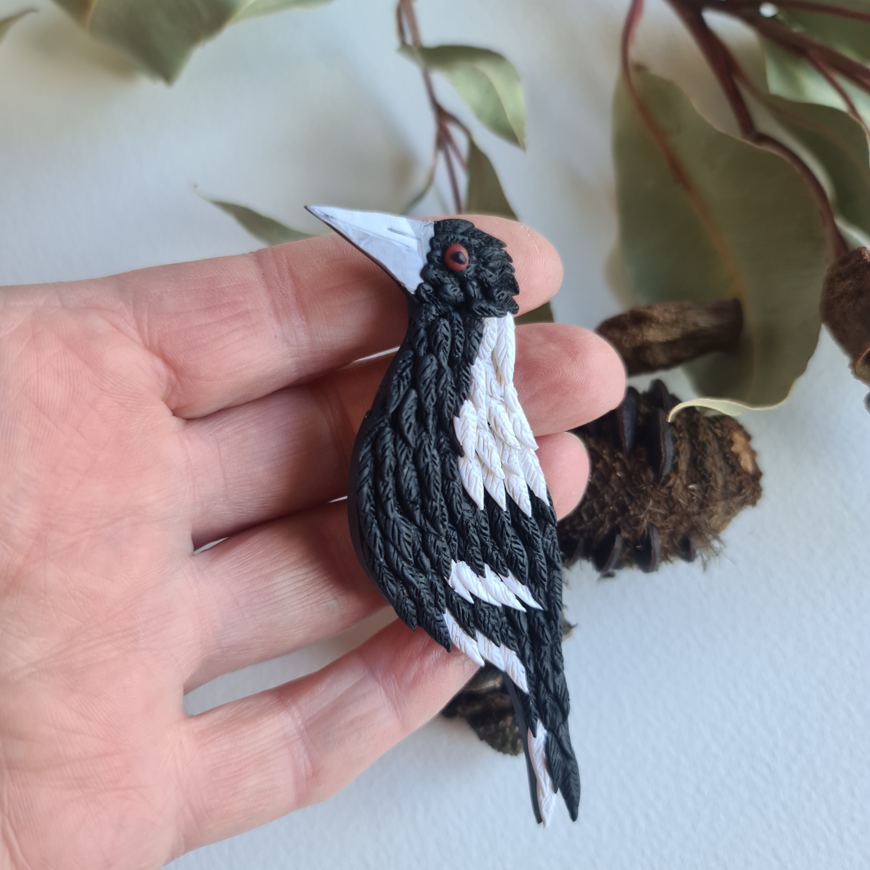 Bag Charms or Keyring (kookaburra, swift parrot, magpie)