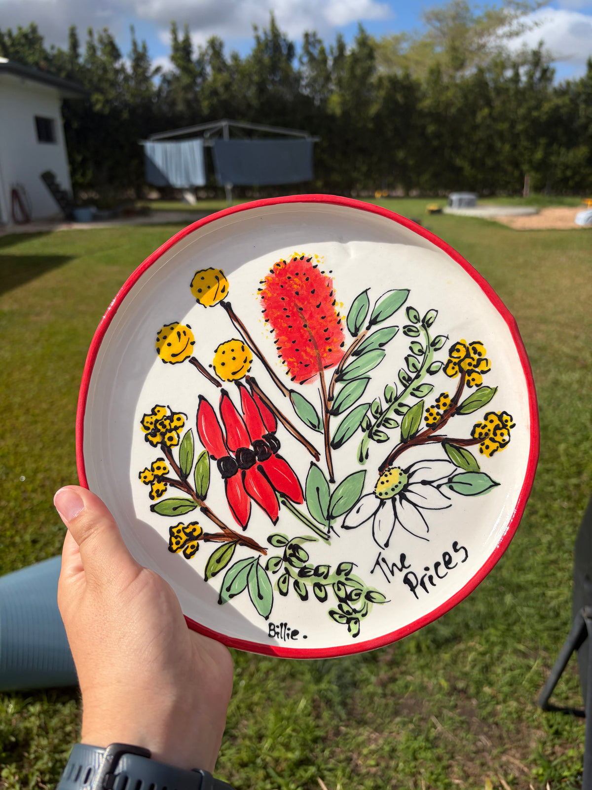 Custom Painted Platters