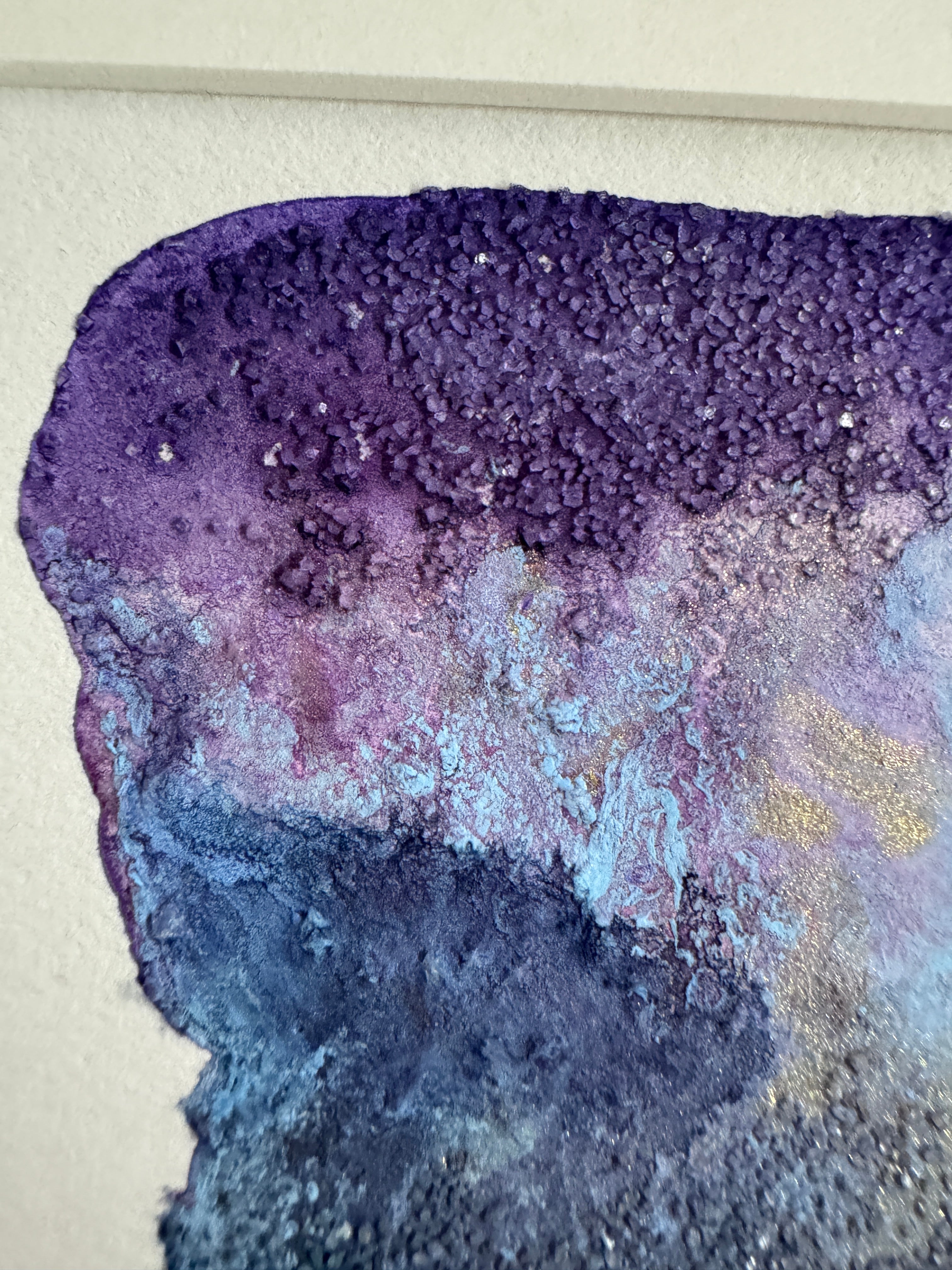 Moonlit Passage – Original Abstract Watercolour Painting