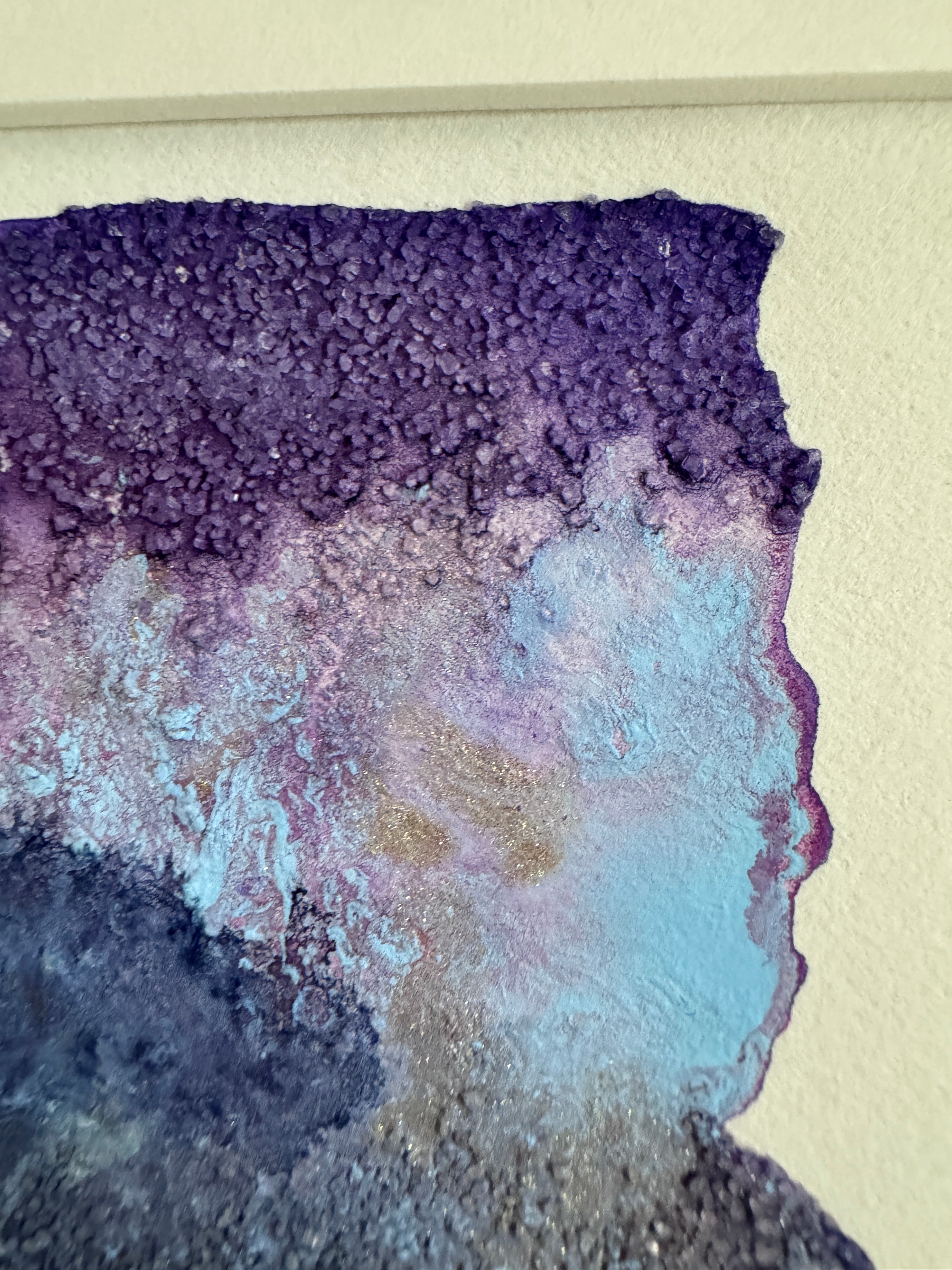 Moonlit Passage – Original Abstract Watercolour Painting