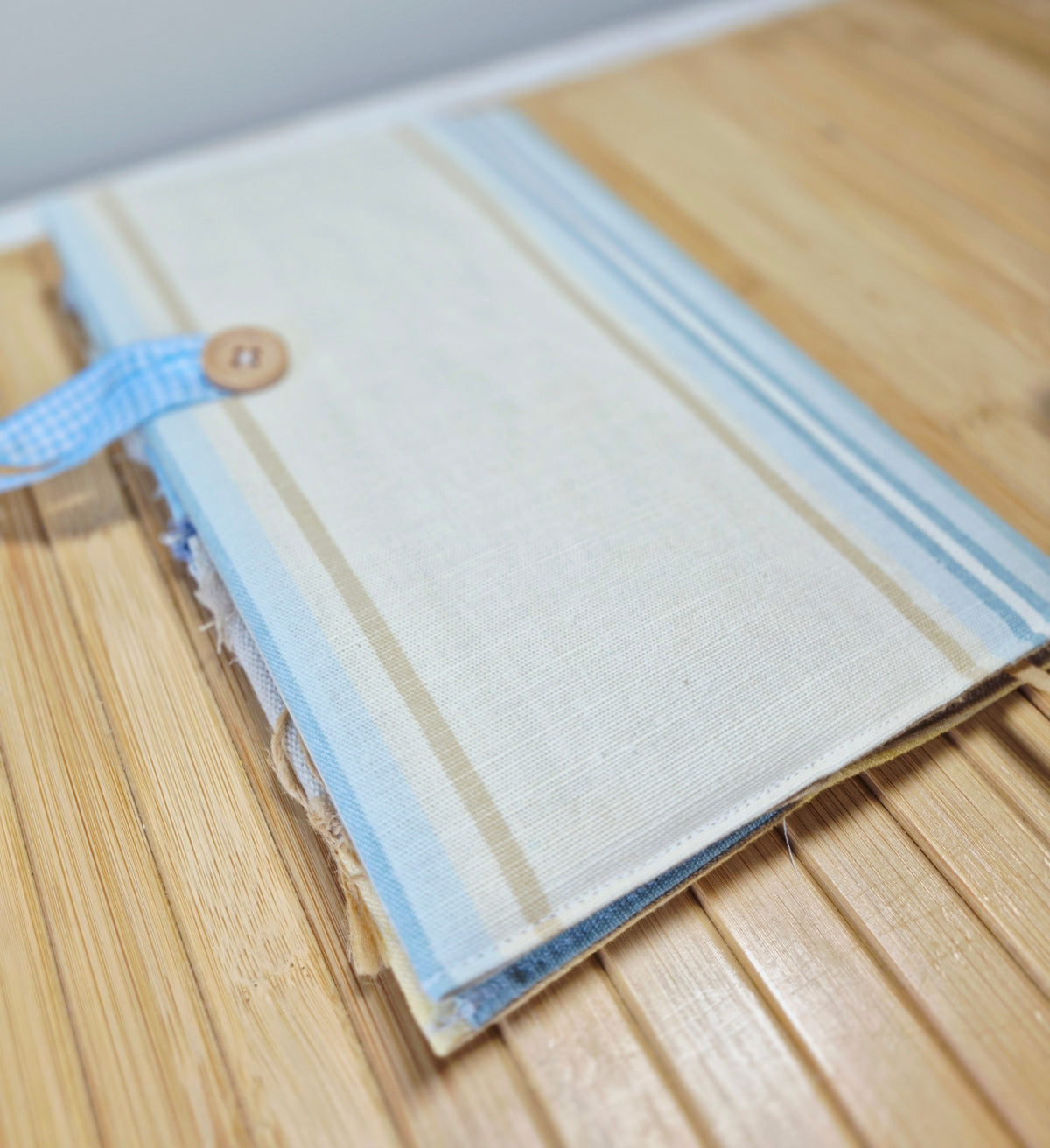 Mixed Media Beach Book Cover  with  Recycled Book and  Pen