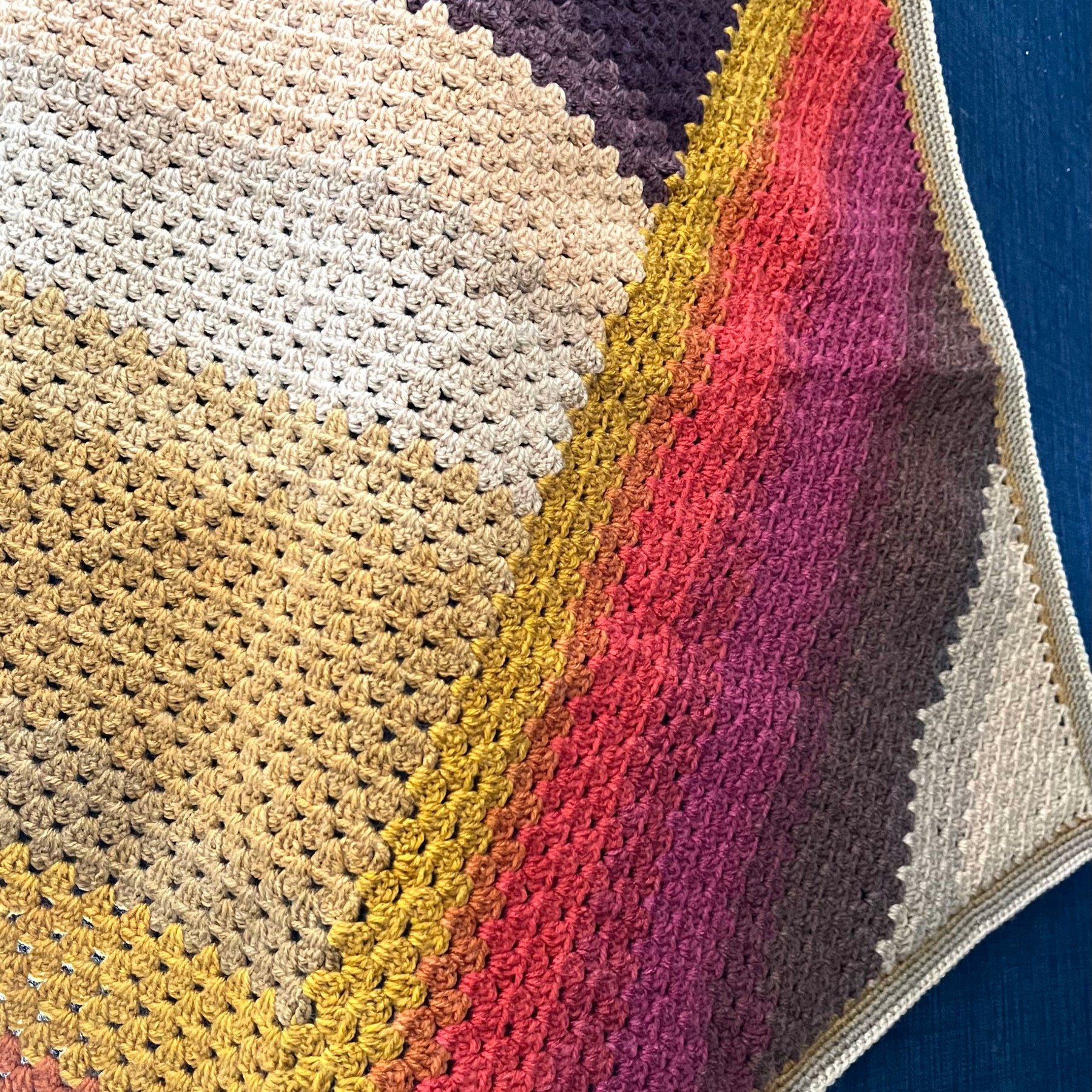 Crochet baby blanket Handmade with love and attention to detail!