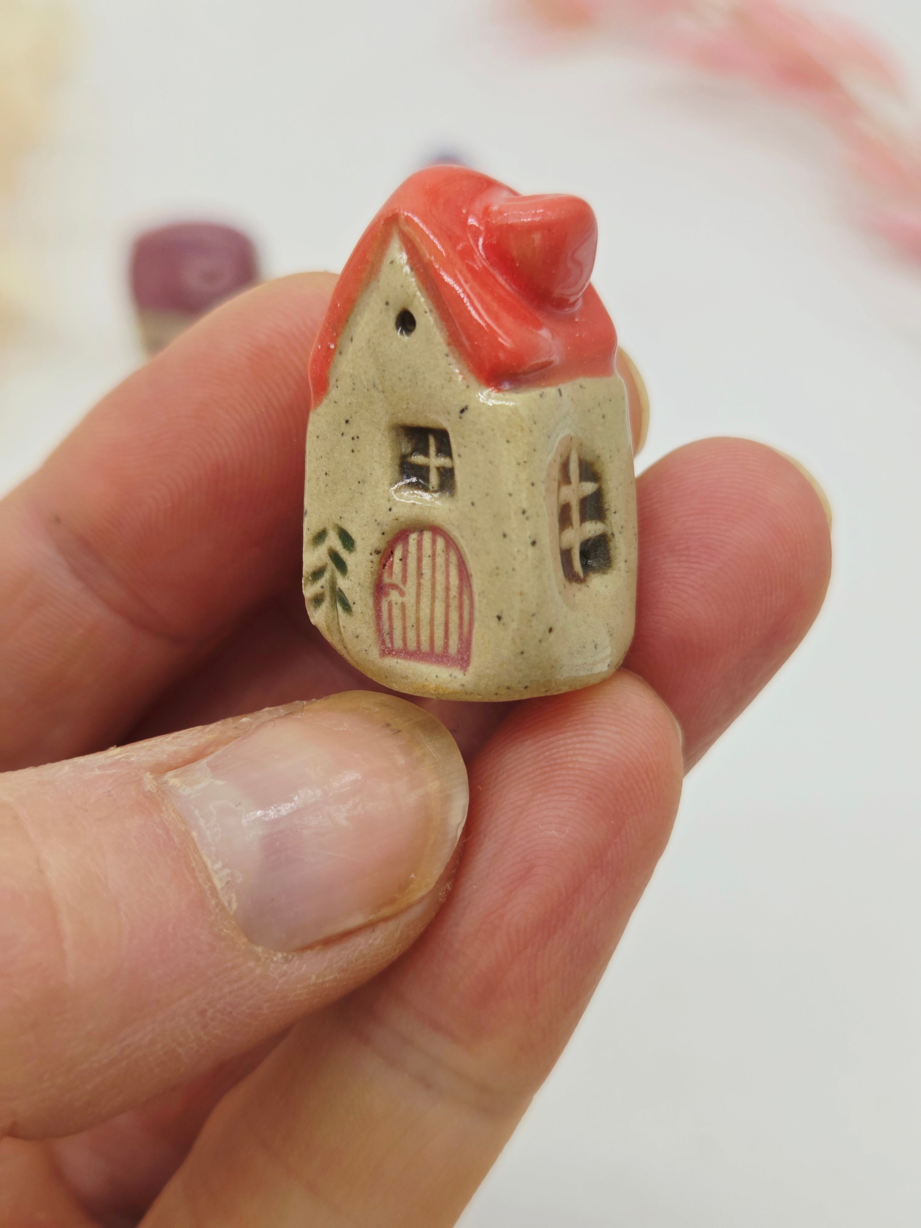 Tiny Ceramic Village -  Boysenberry Close