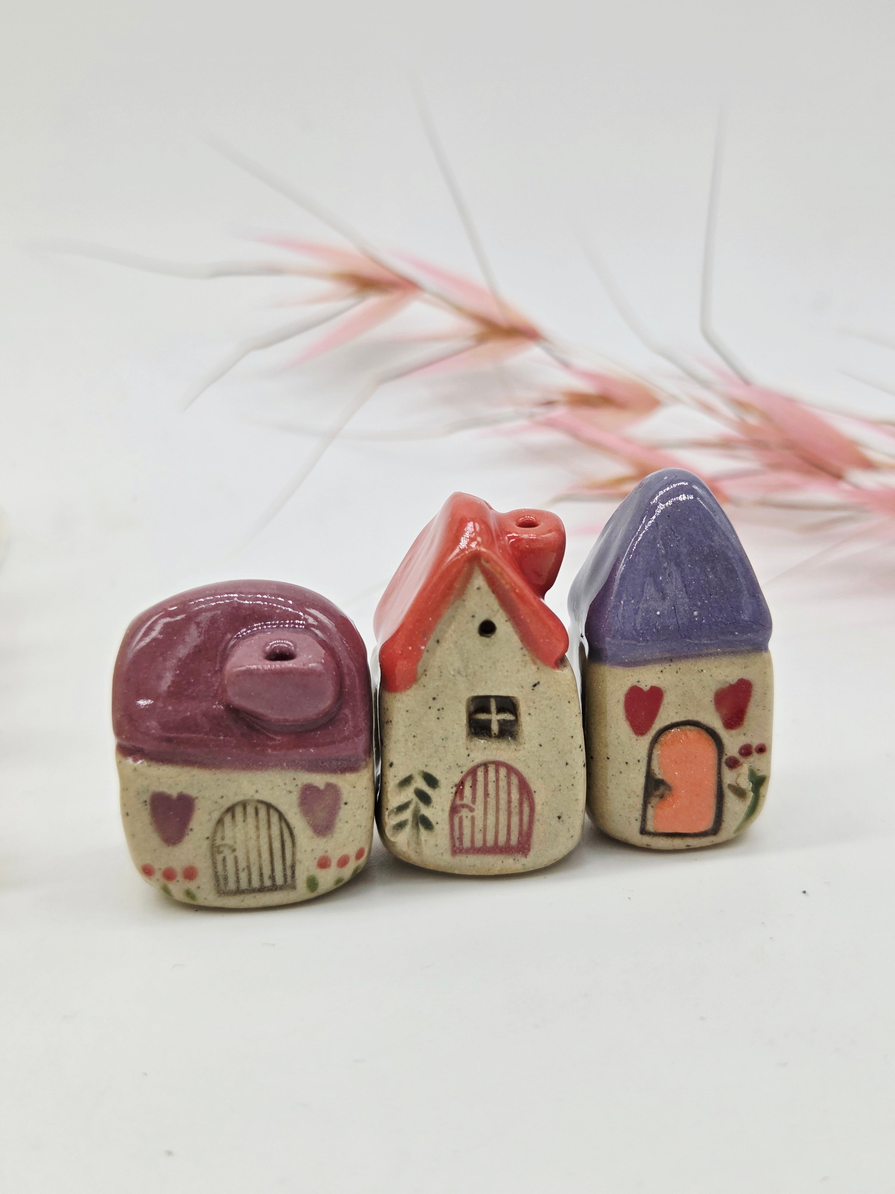 Tiny Ceramic Village -  Boysenberry Close