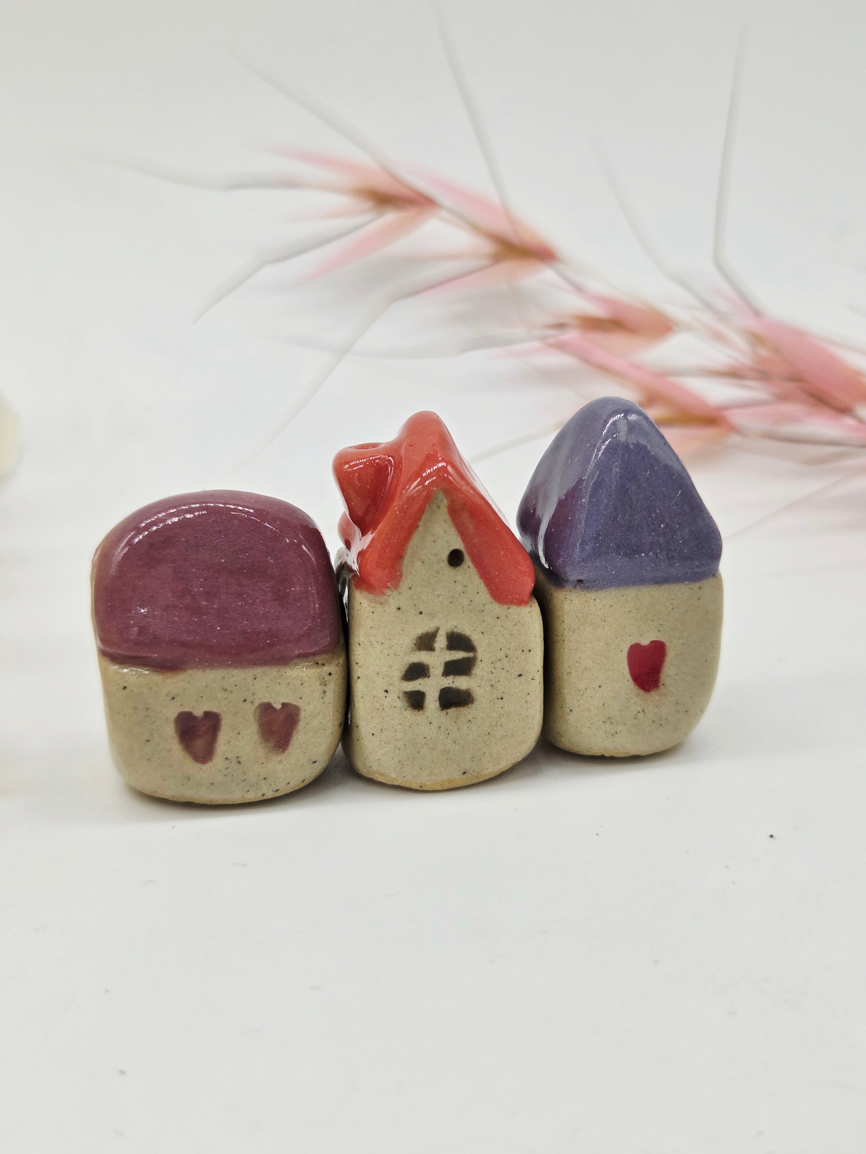 Tiny Ceramic Village -  Boysenberry Close