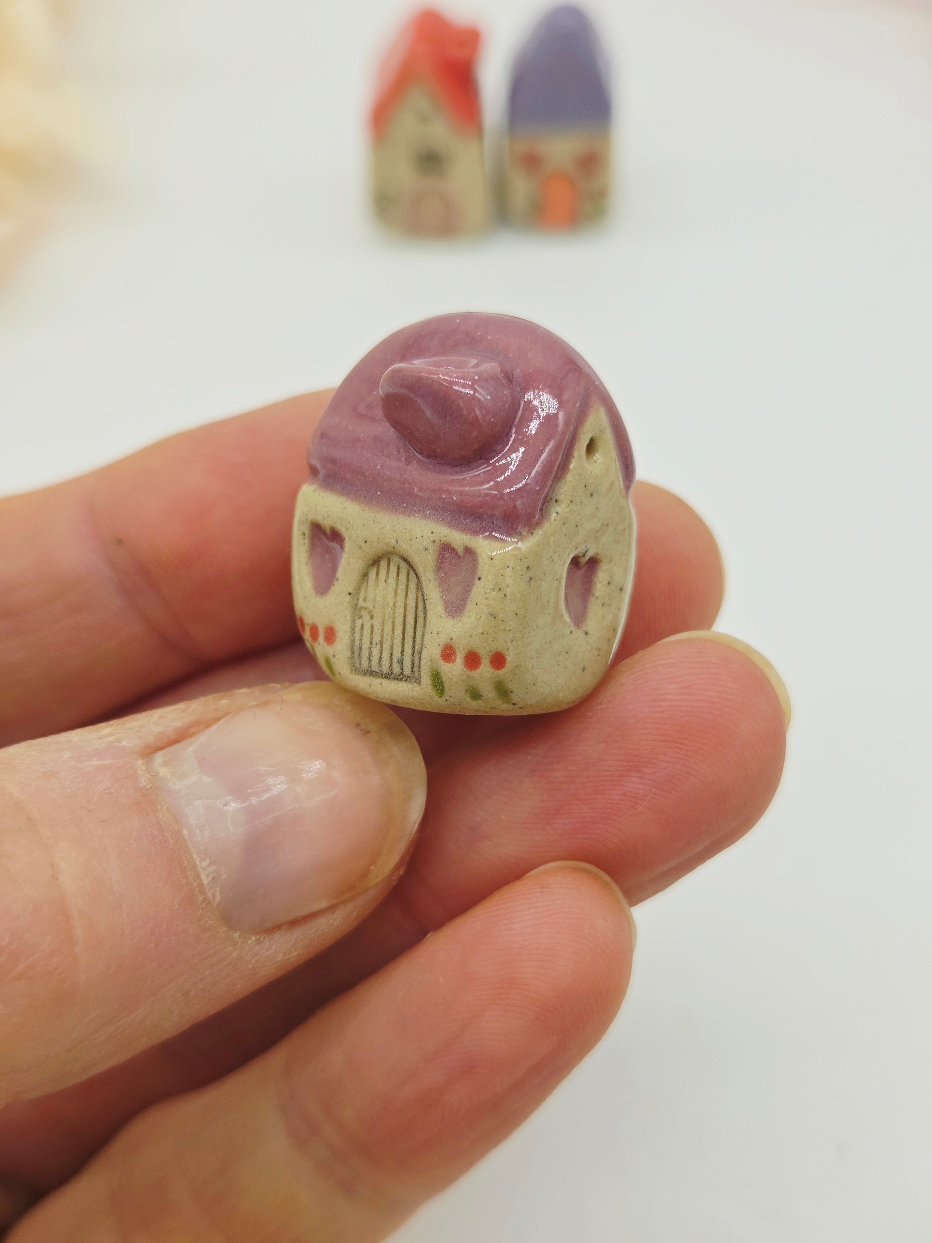 Tiny Ceramic Village -  Boysenberry Close