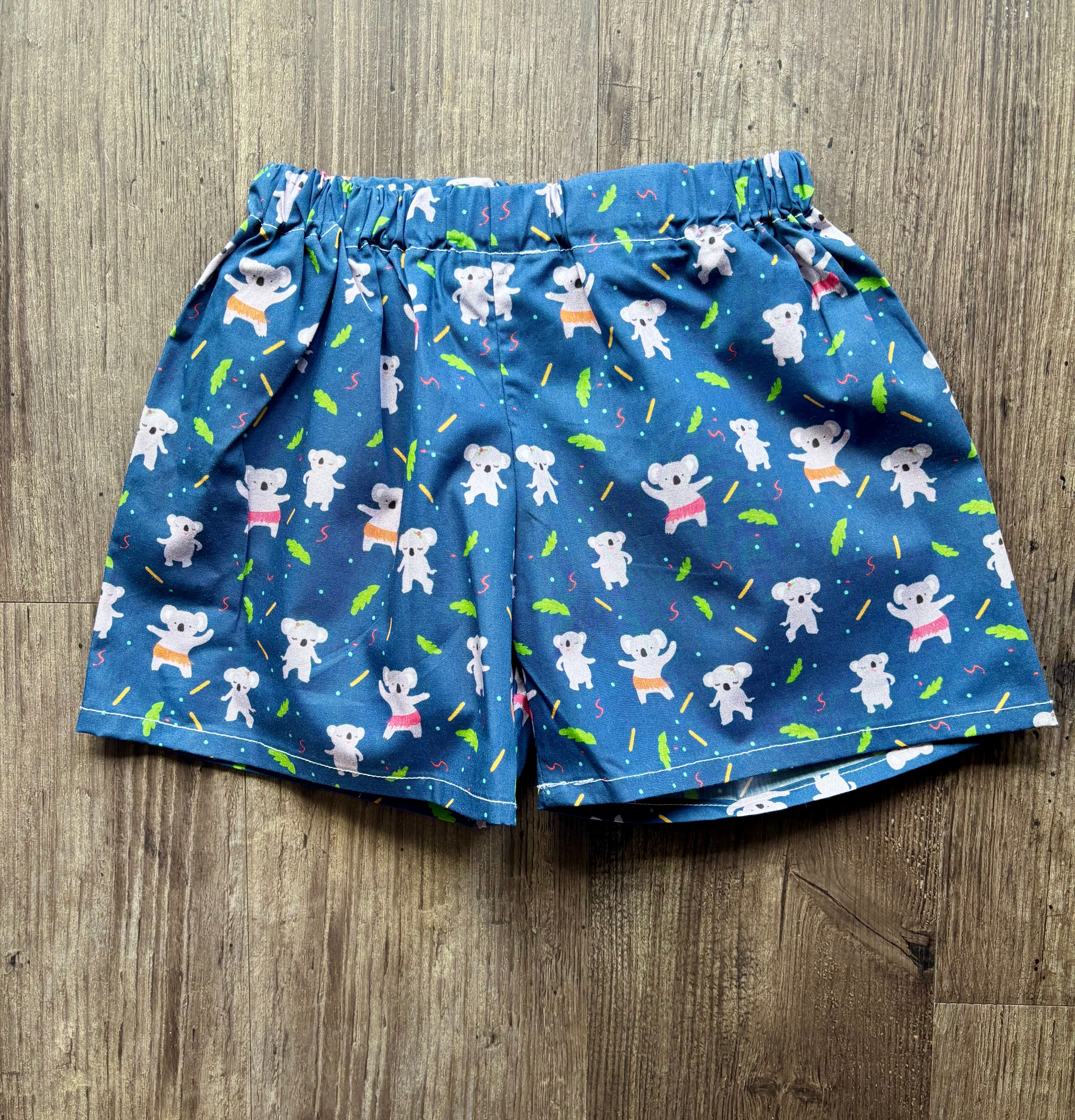 Kids Size 2 Koala shorts
