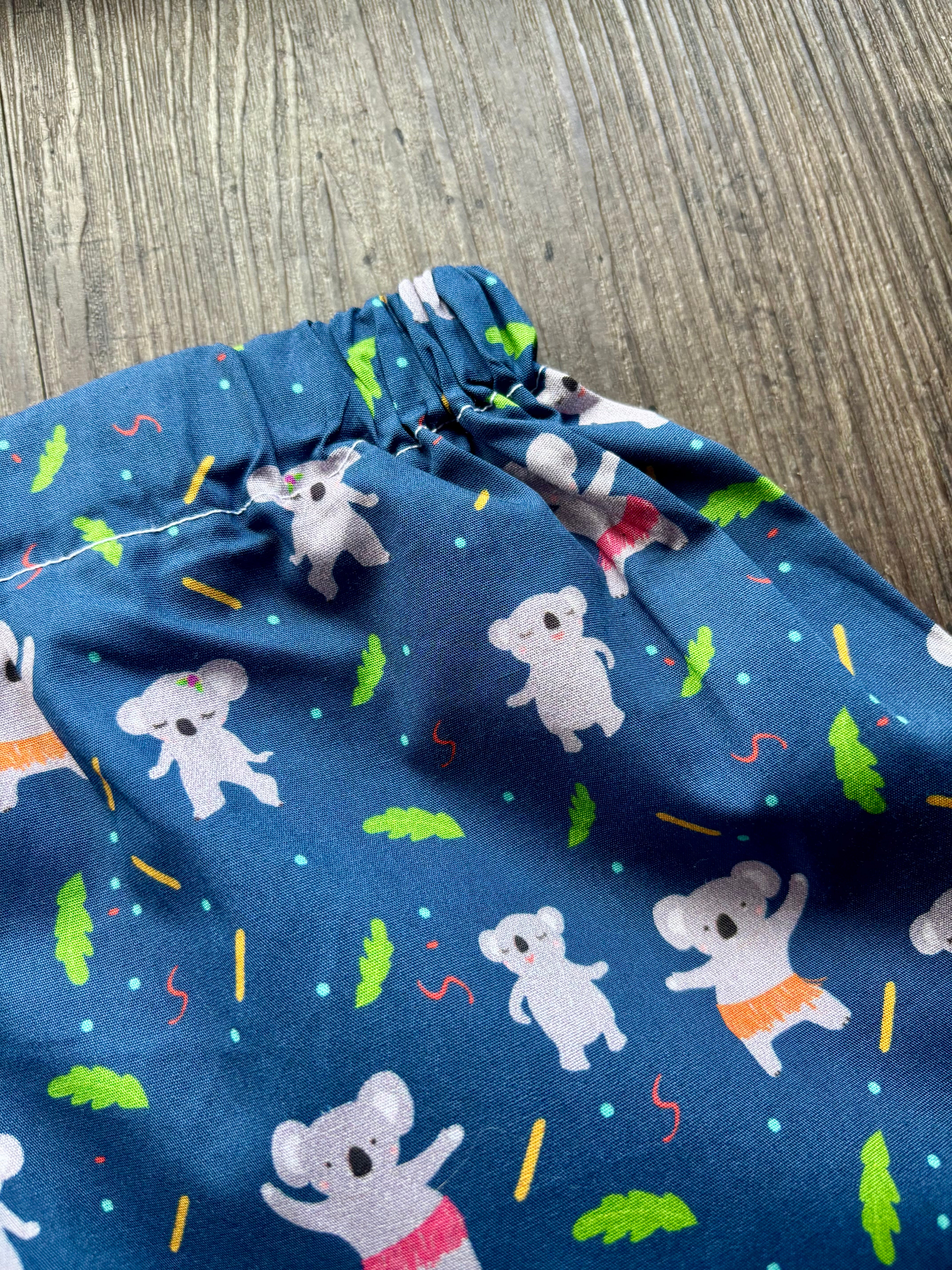 Kids Size 2 Koala shorts