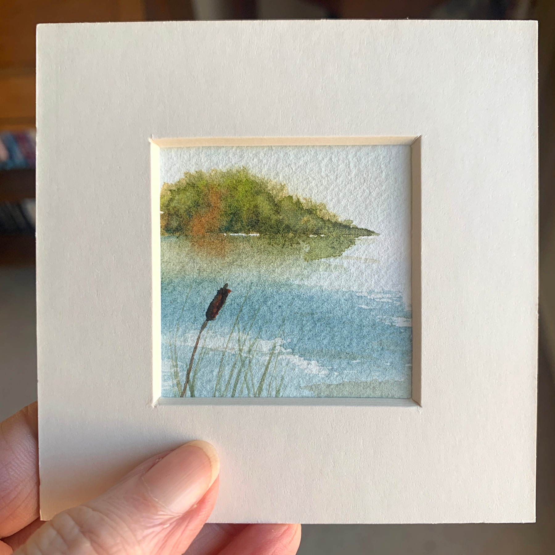 Mini Landscape Hand-painted Watercolour Artwork