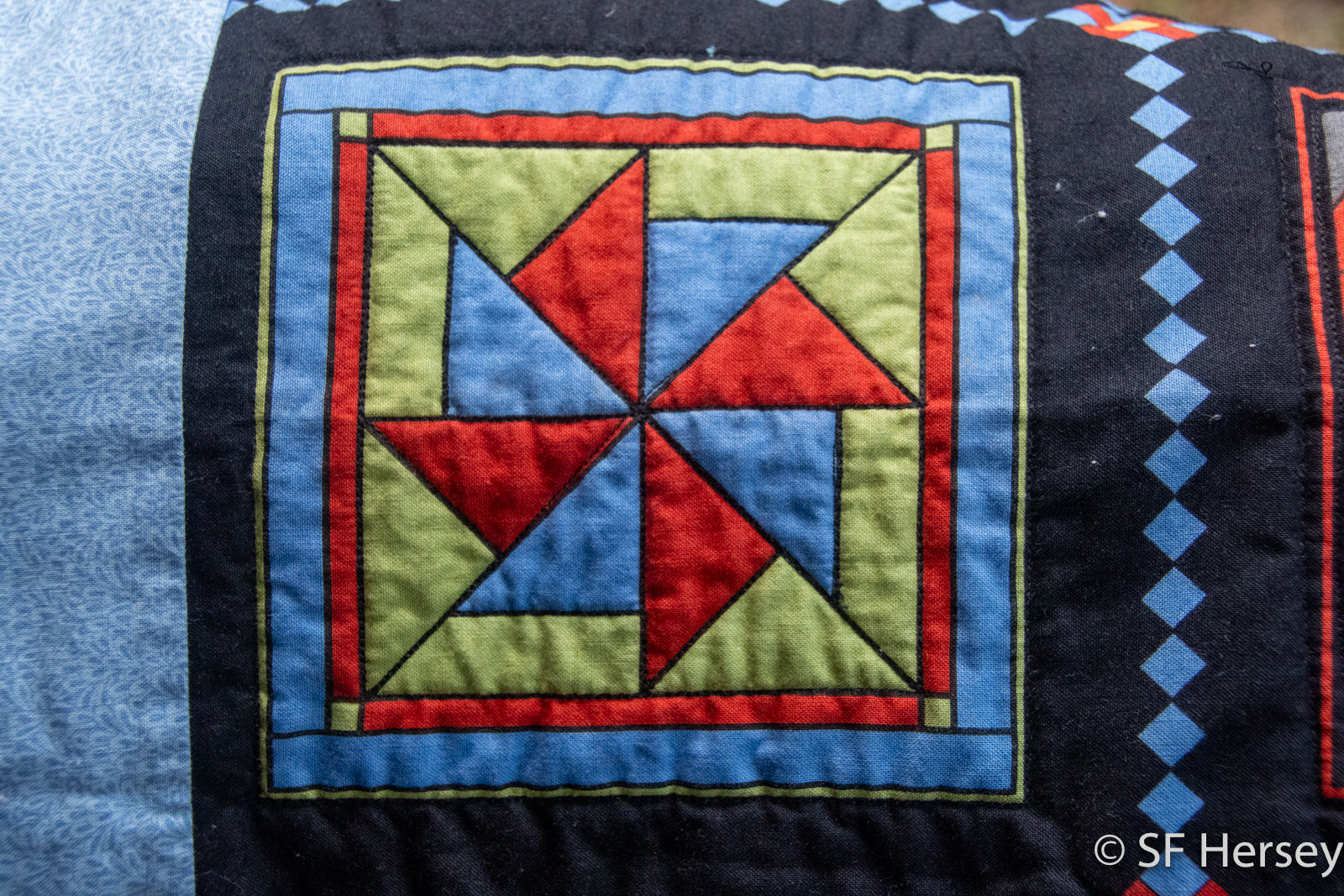 Small Traditional Quilt or Throw