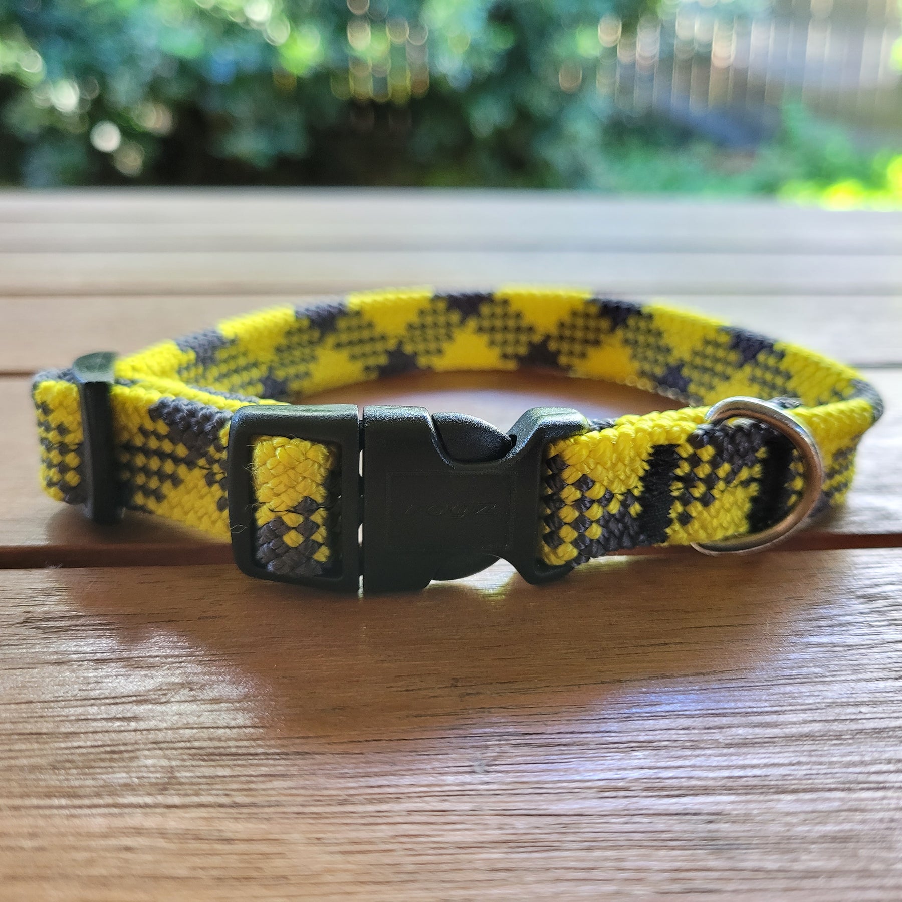 Upcycled Rope Dog Collar [Narrow] - Multiple Colour Options