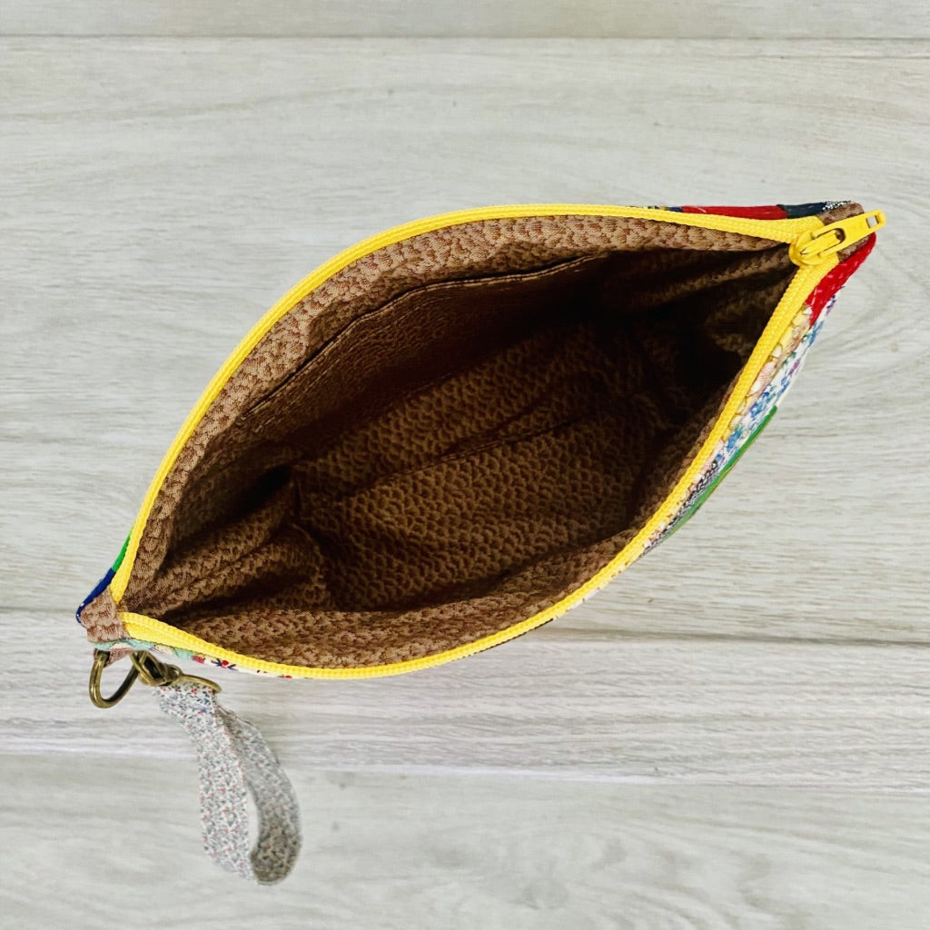Happy Scrappy Wristlet Purse