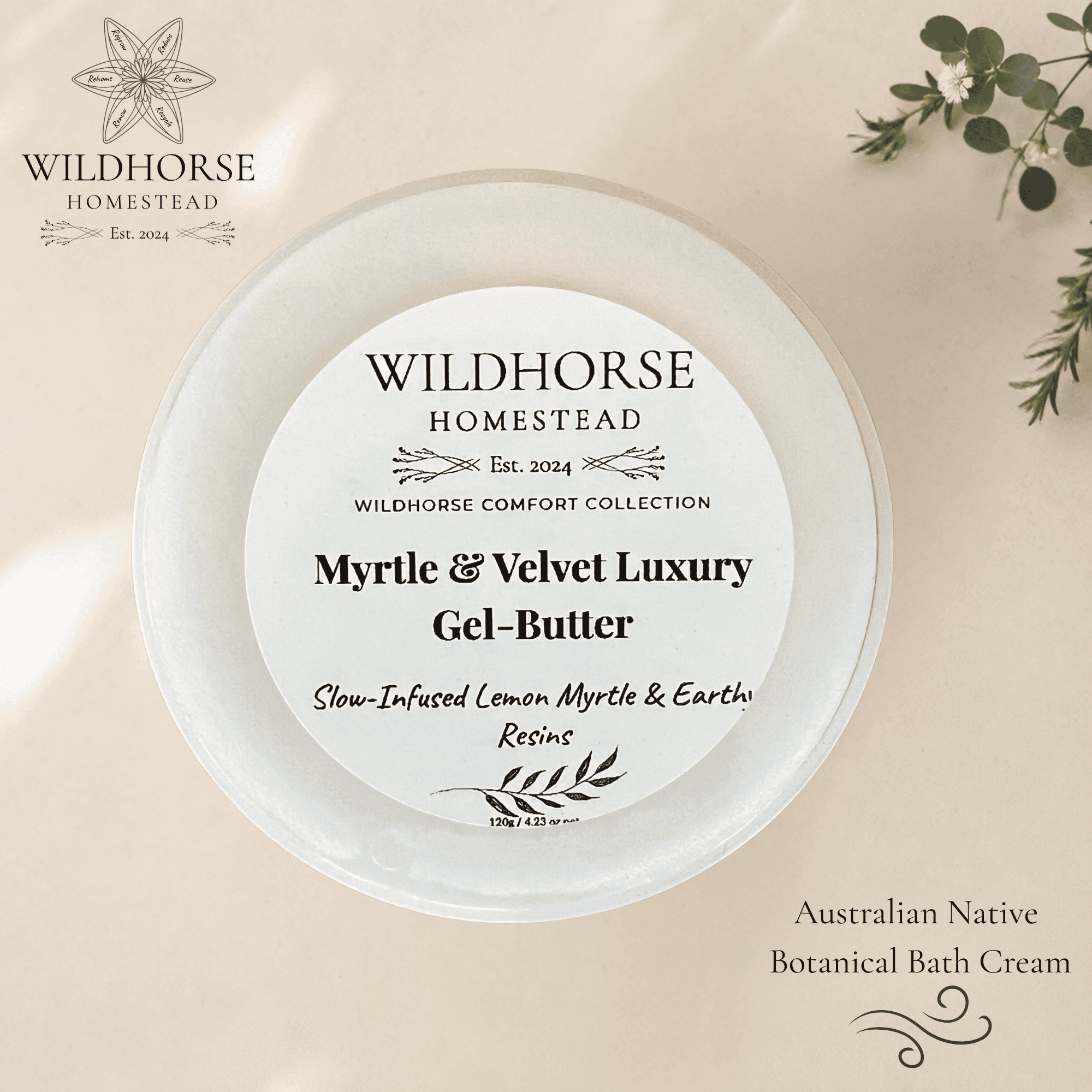 Wildhorse Myrtle & Velvet Luxury Gel-Butter