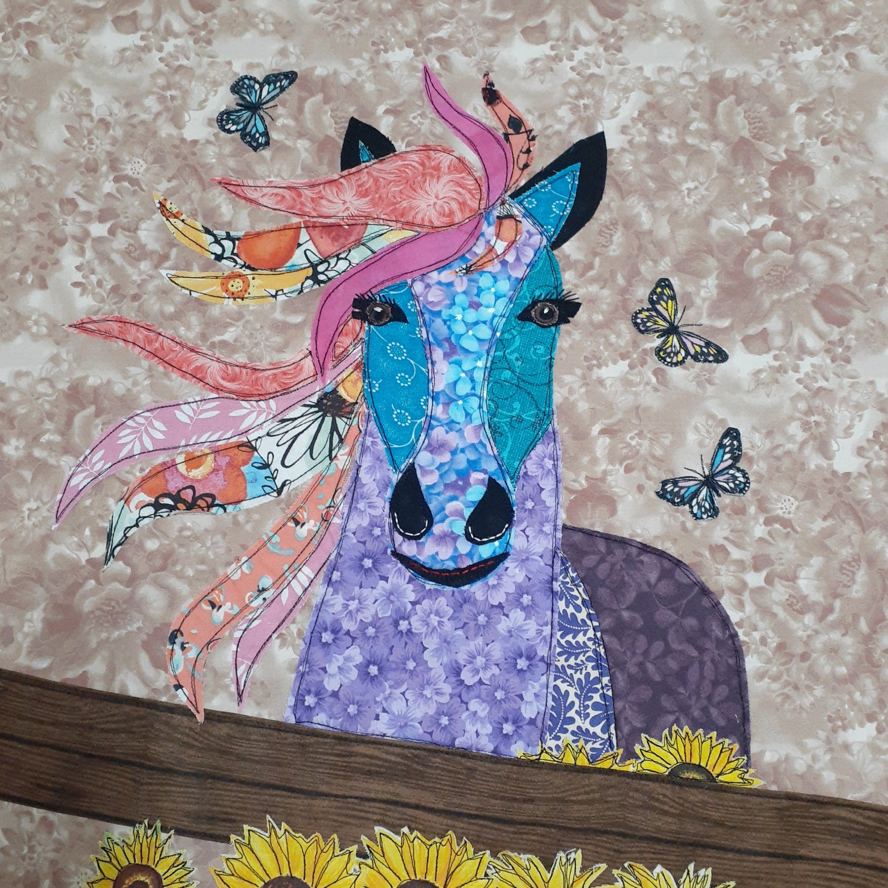 Hannah the horse cushion cover