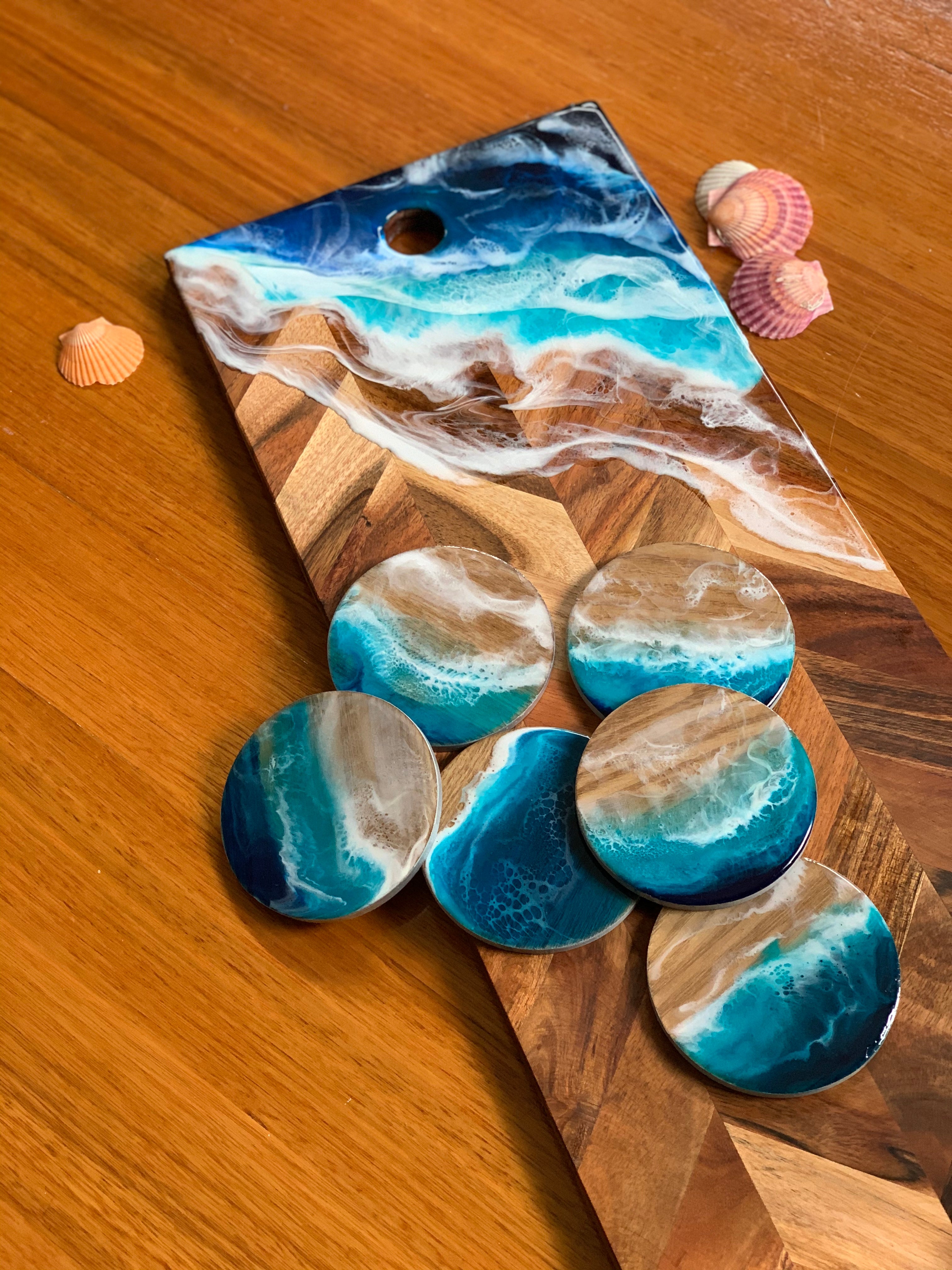 Seaside Serving board