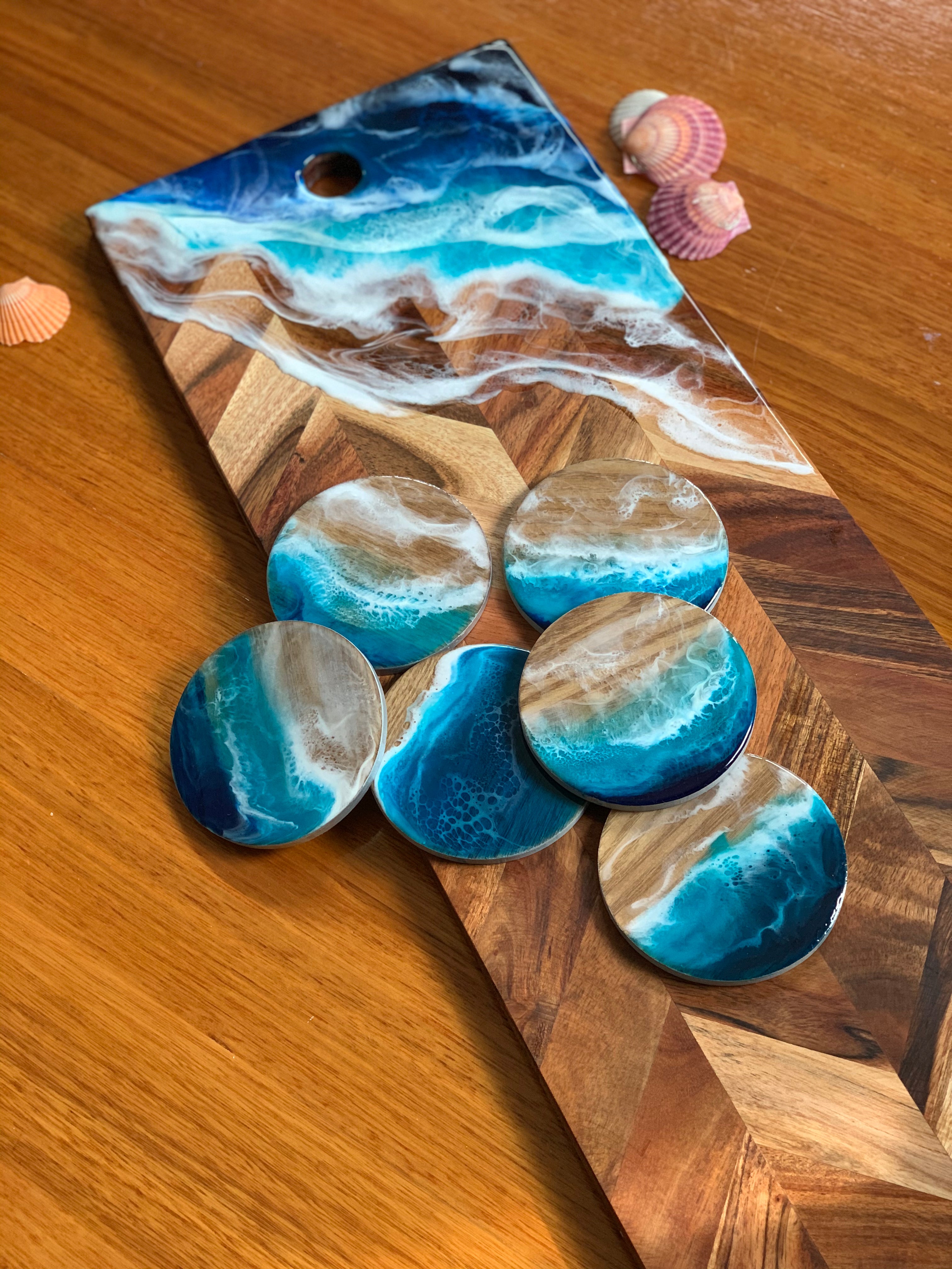 Seaside Serving board