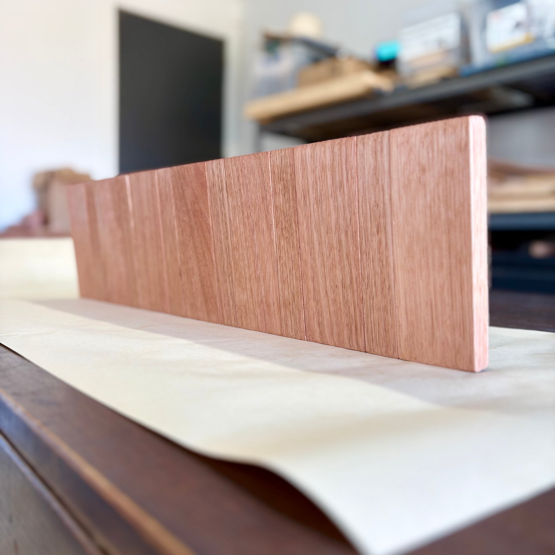 No.4 Tasmanian oak Horizon line coatrack