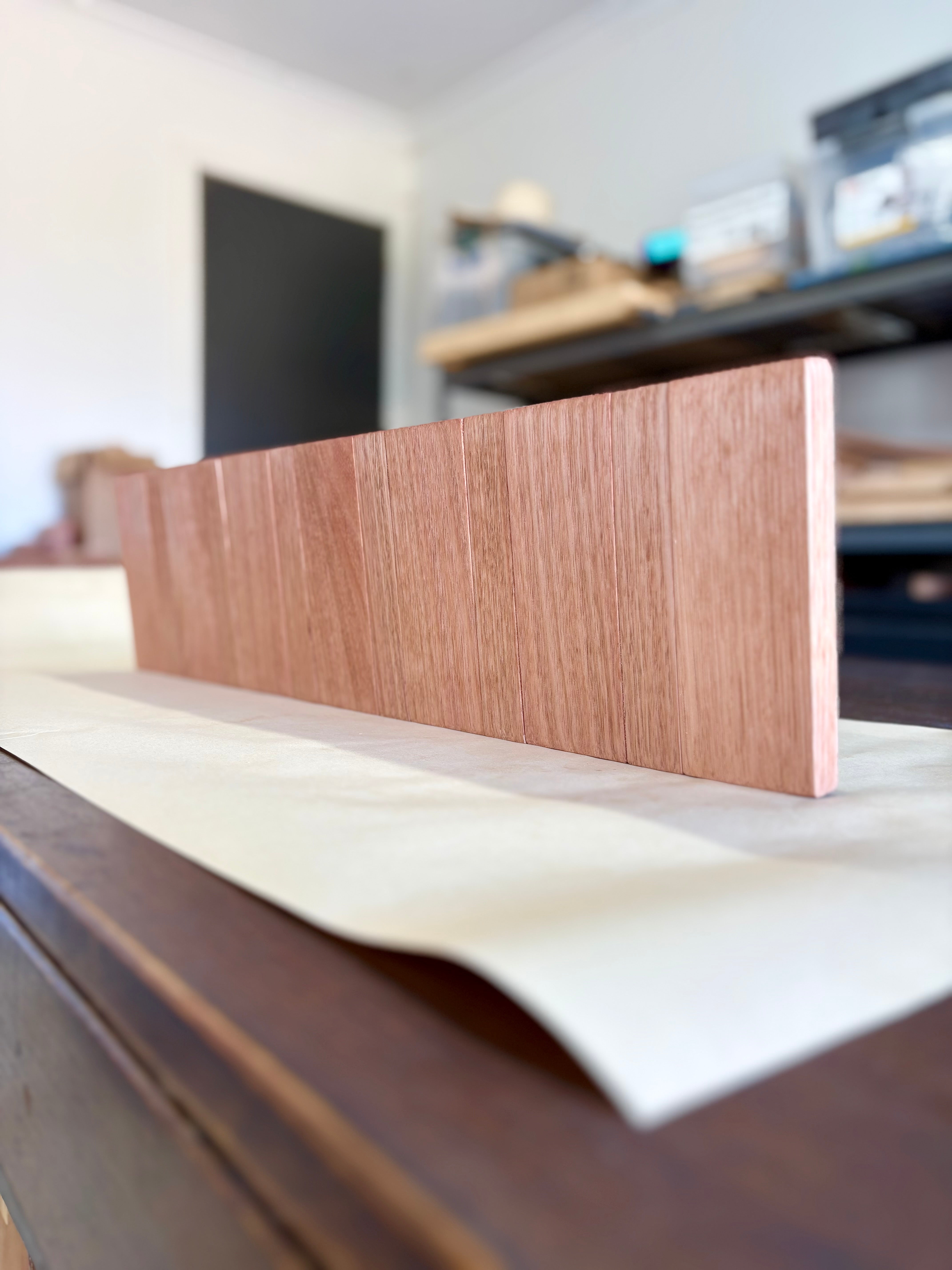 No.4 Tasmanian oak Horizon line coatrack