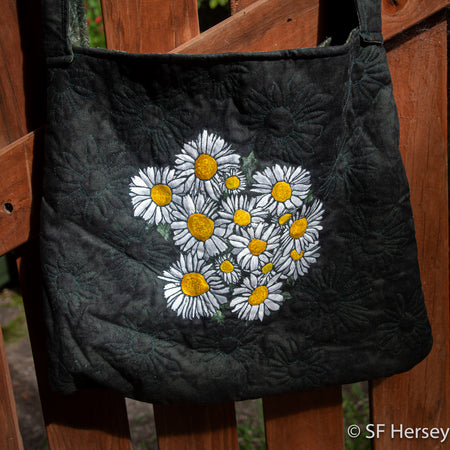 Chrysanthemum Art Shoulder Bag