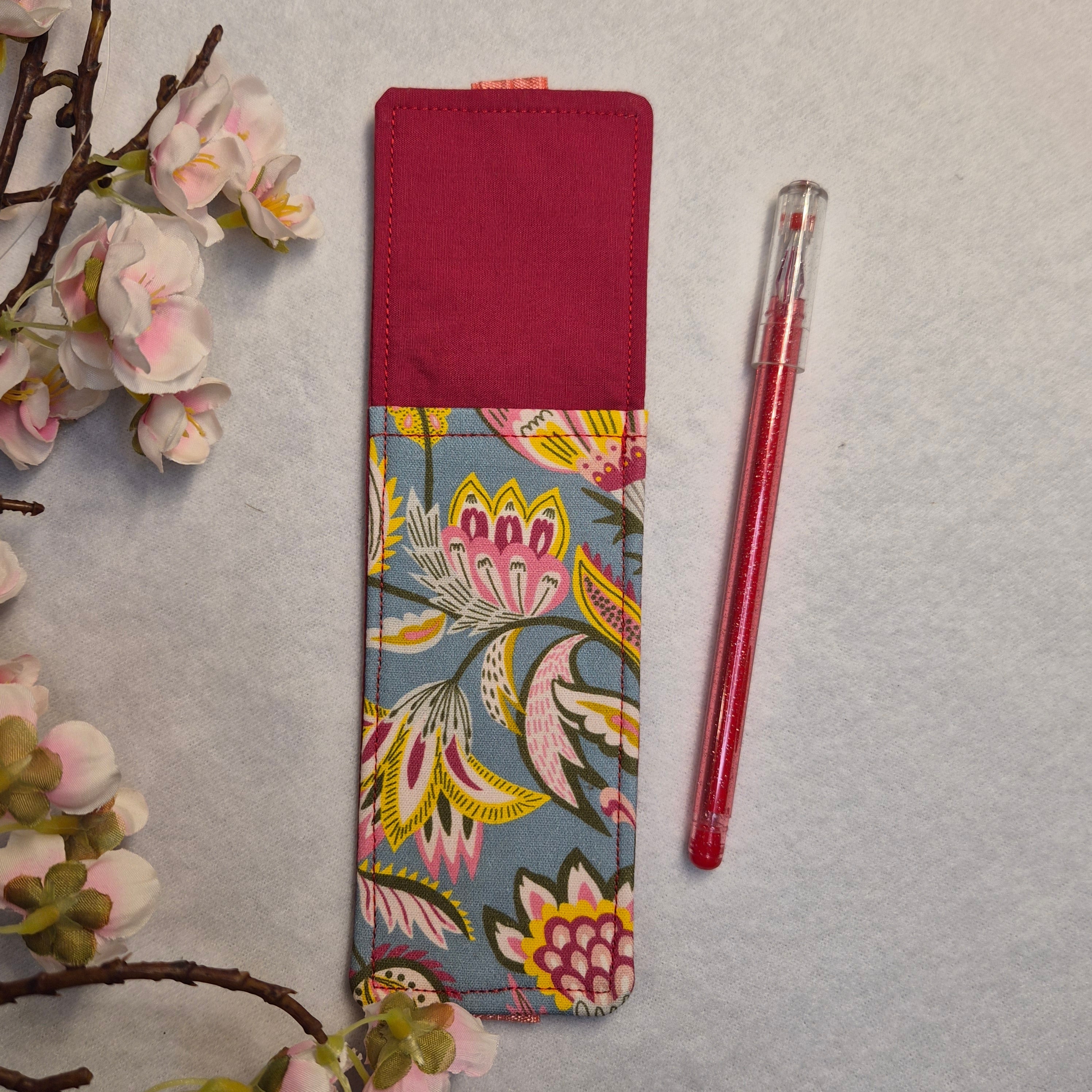 Pen/Bookmark Fabric Holders