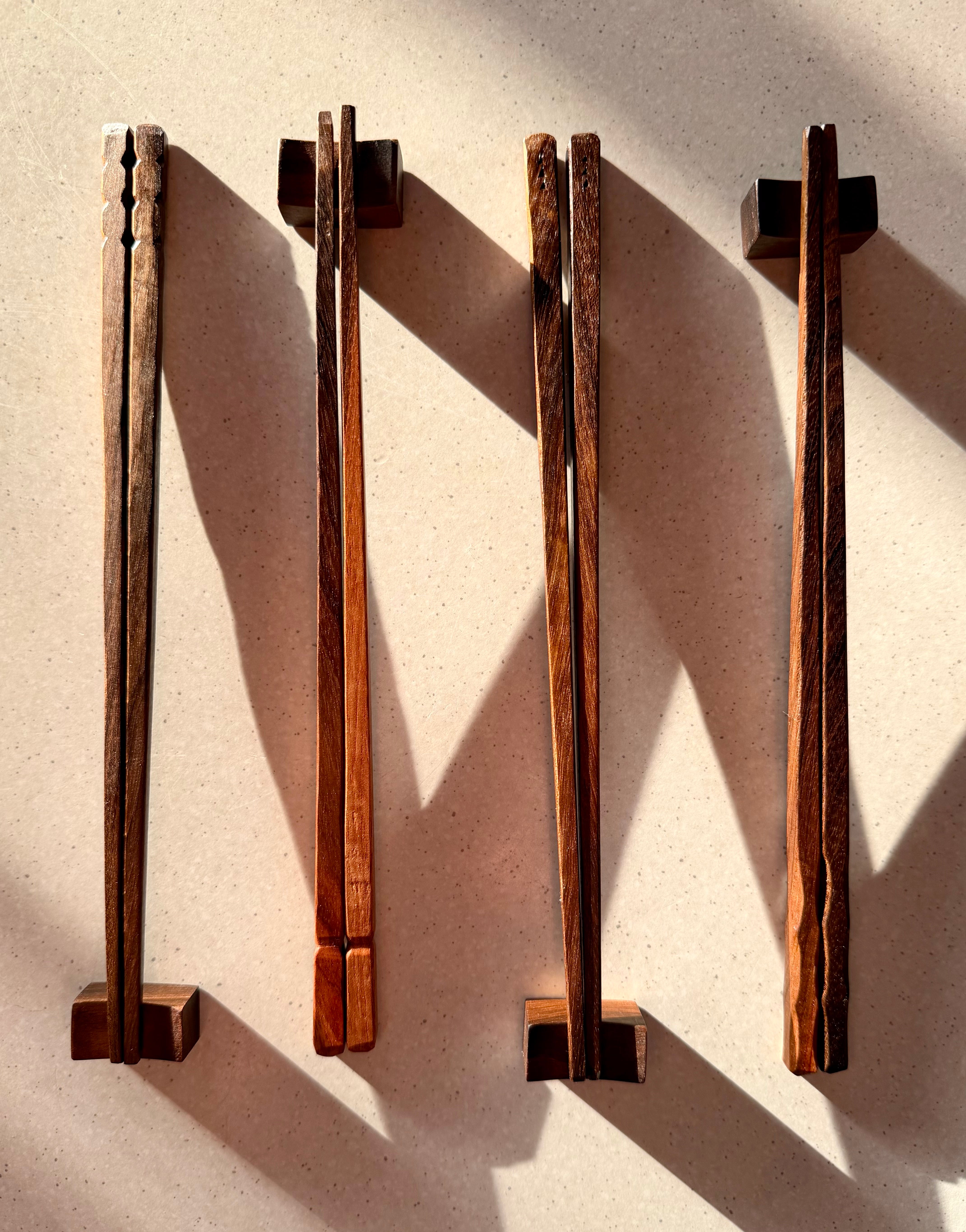 Handcarved Timber Chopsticks