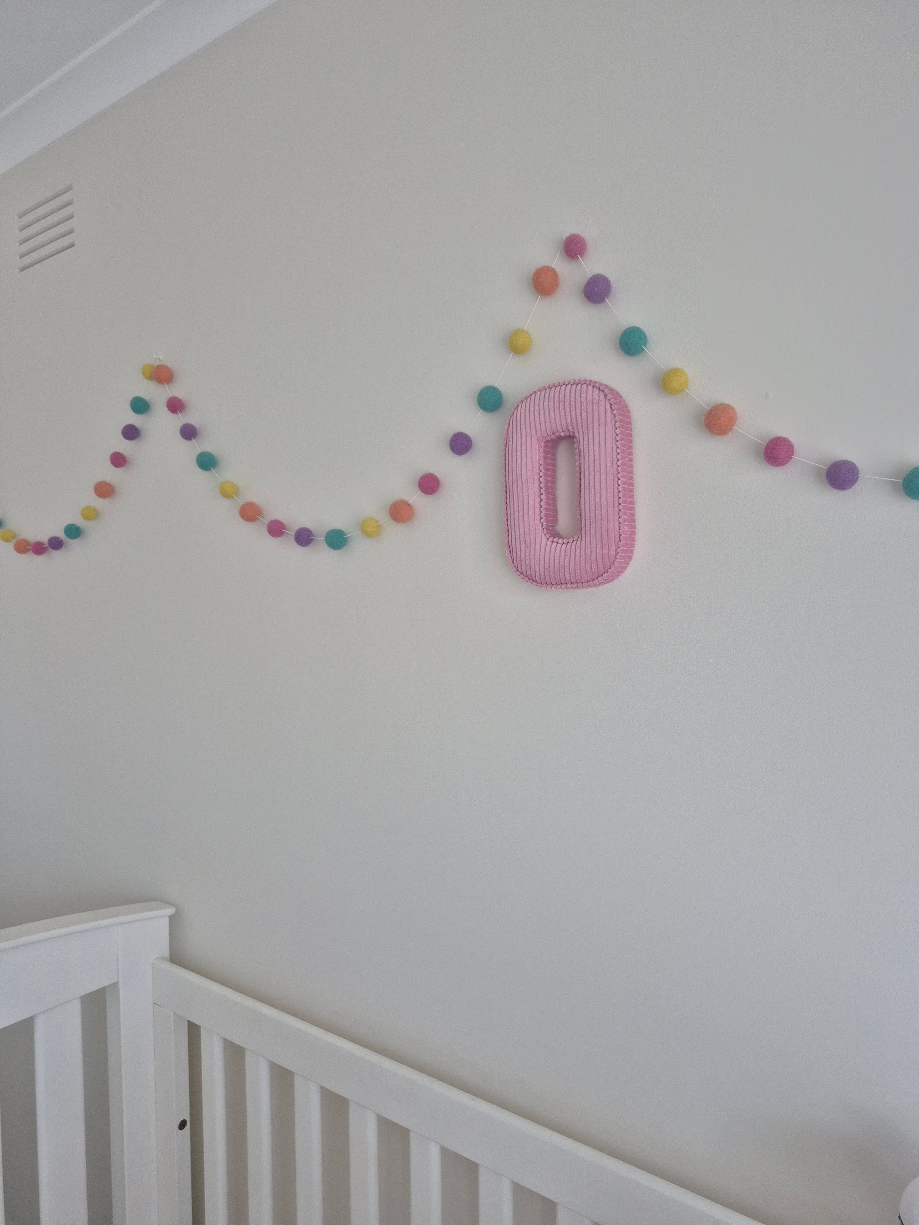 Padded Letter - Wall Decor