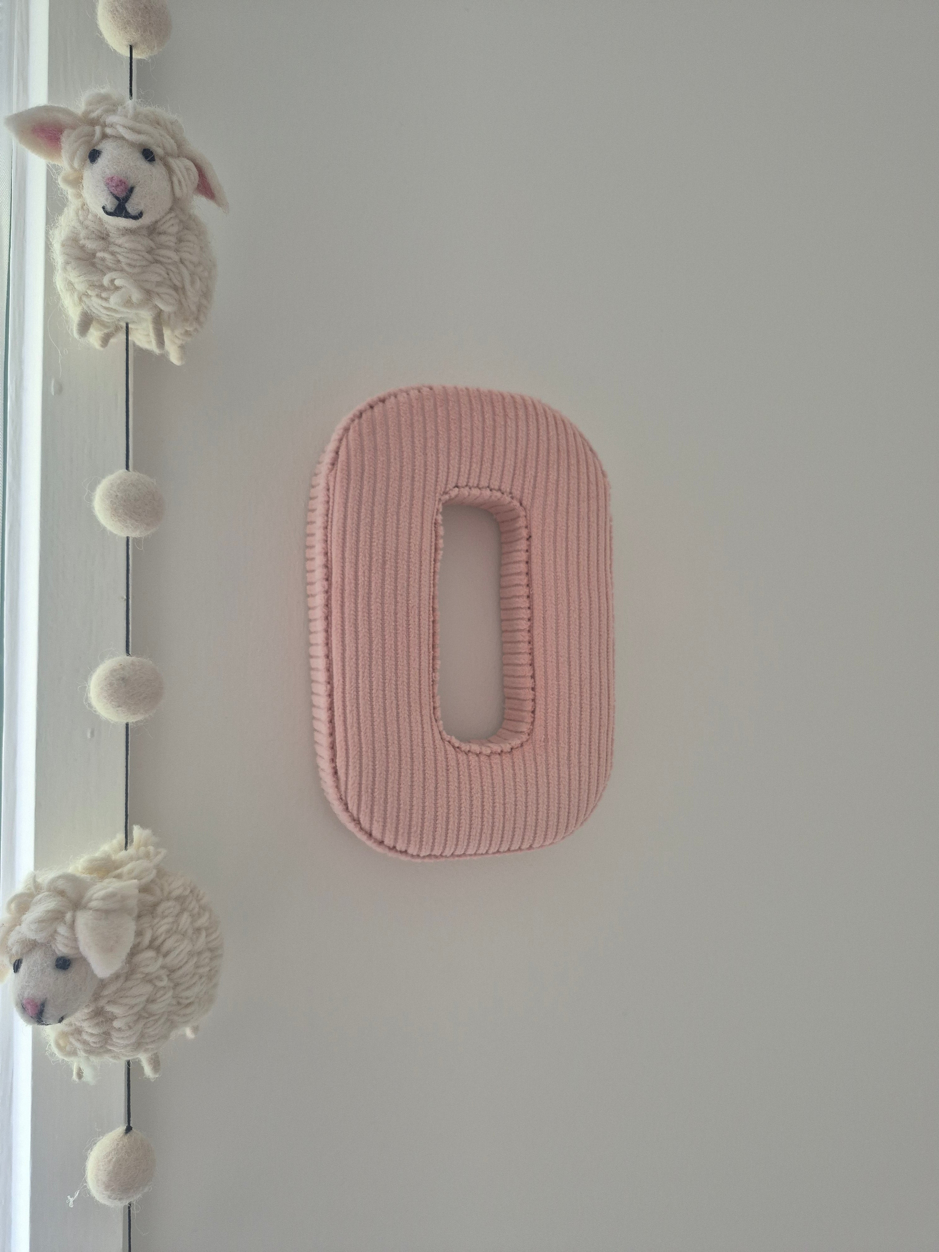 Padded Letter - Wall Decor